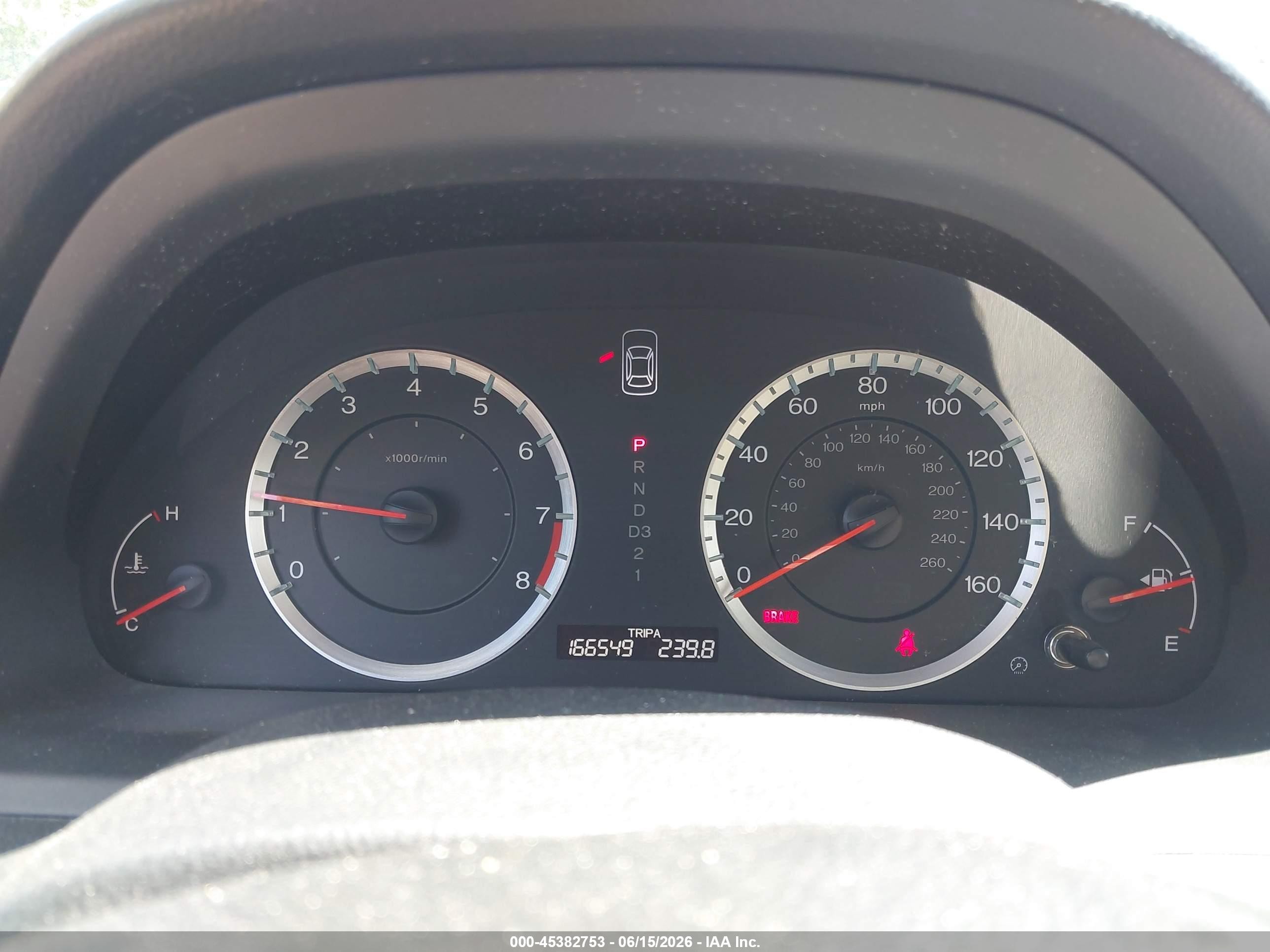 2011 Honda Accord 2.4 Ex-l Red vin: 1HGCP2F86BA024206