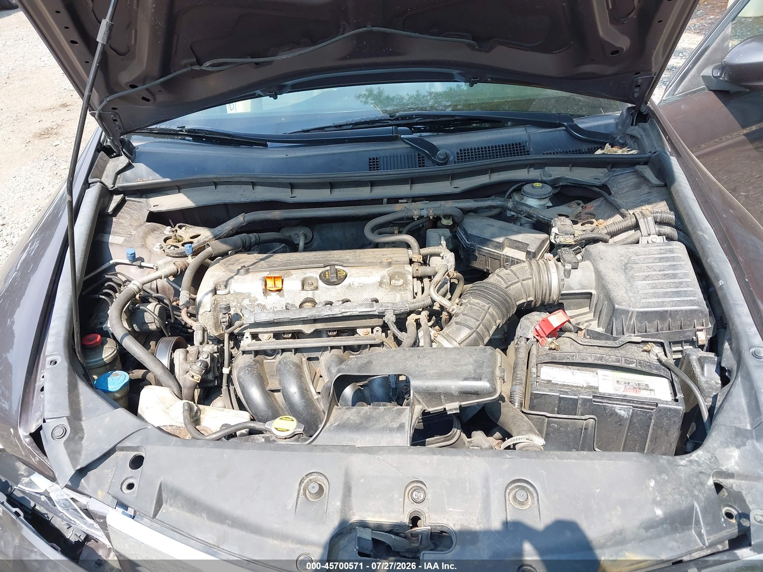 2011 Honda Accord 2.4 Ex-l Brown vin: 1HGCP2F86BA025260