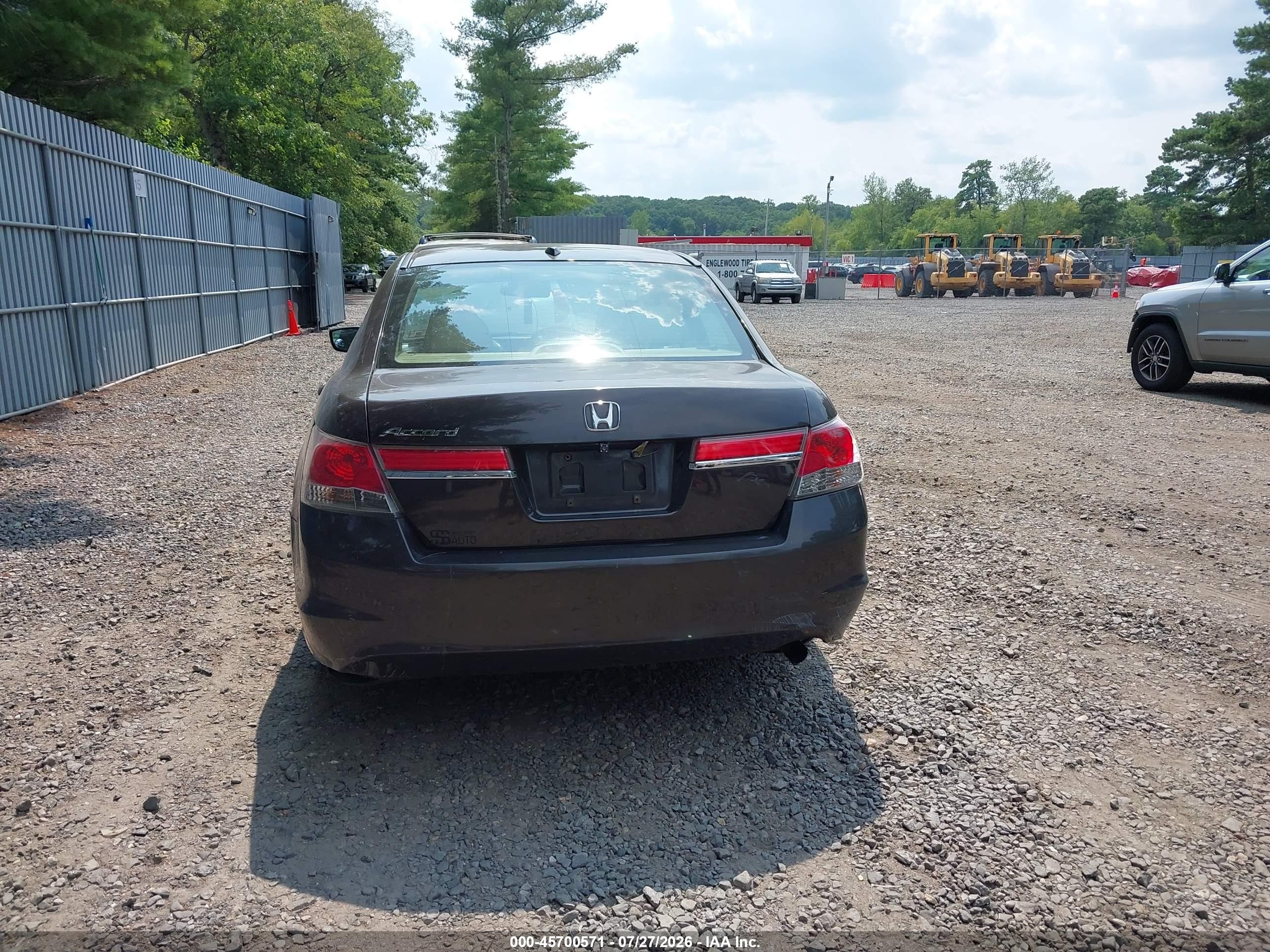 2011 Honda Accord 2.4 Ex-l Brown vin: 1HGCP2F86BA025260