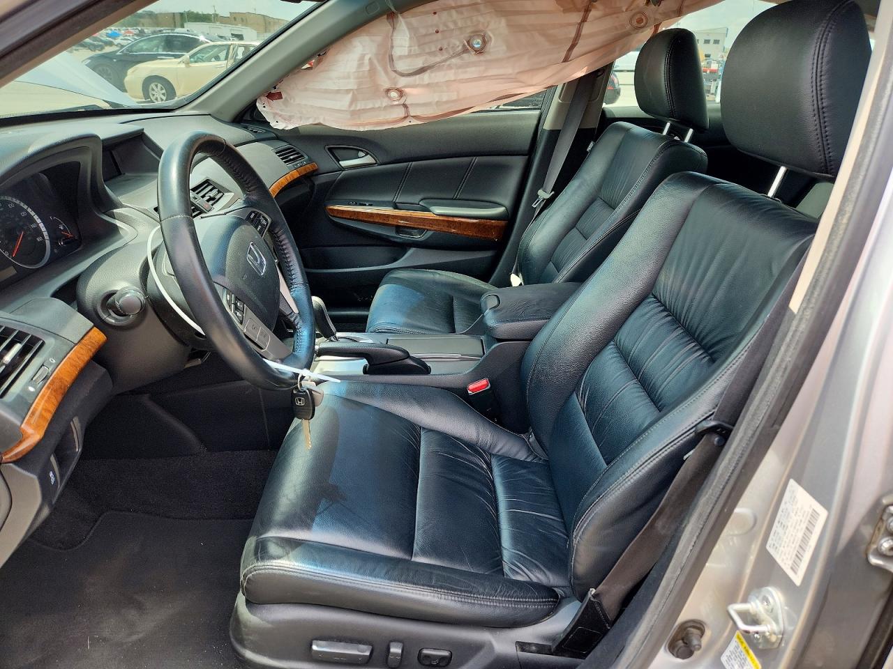 2011 Honda Accord Exl Silver vin: 1HGCP2F86BA039322