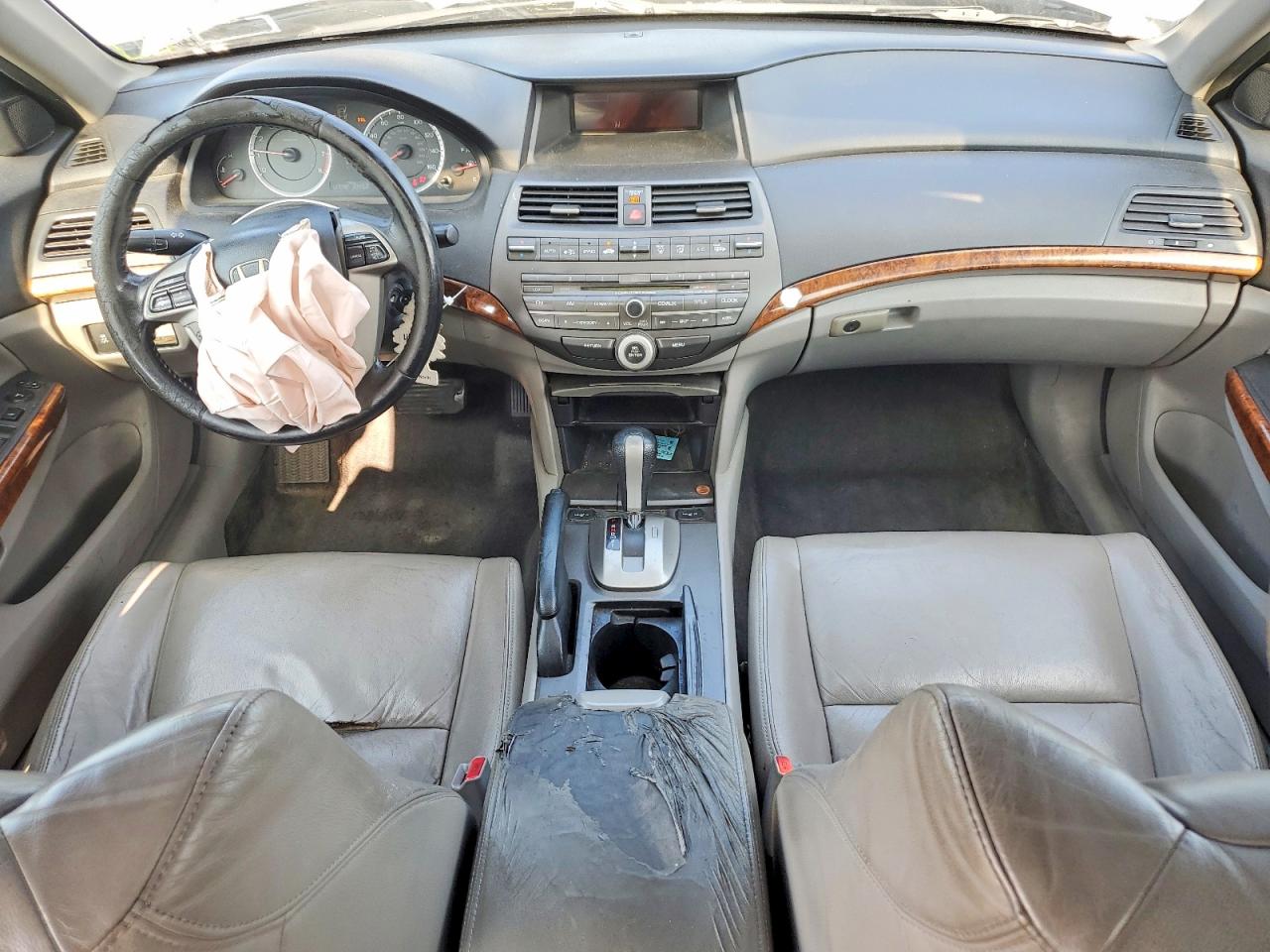 2011 Honda Accord Exl Gray vin: 1HGCP2F86BA054628