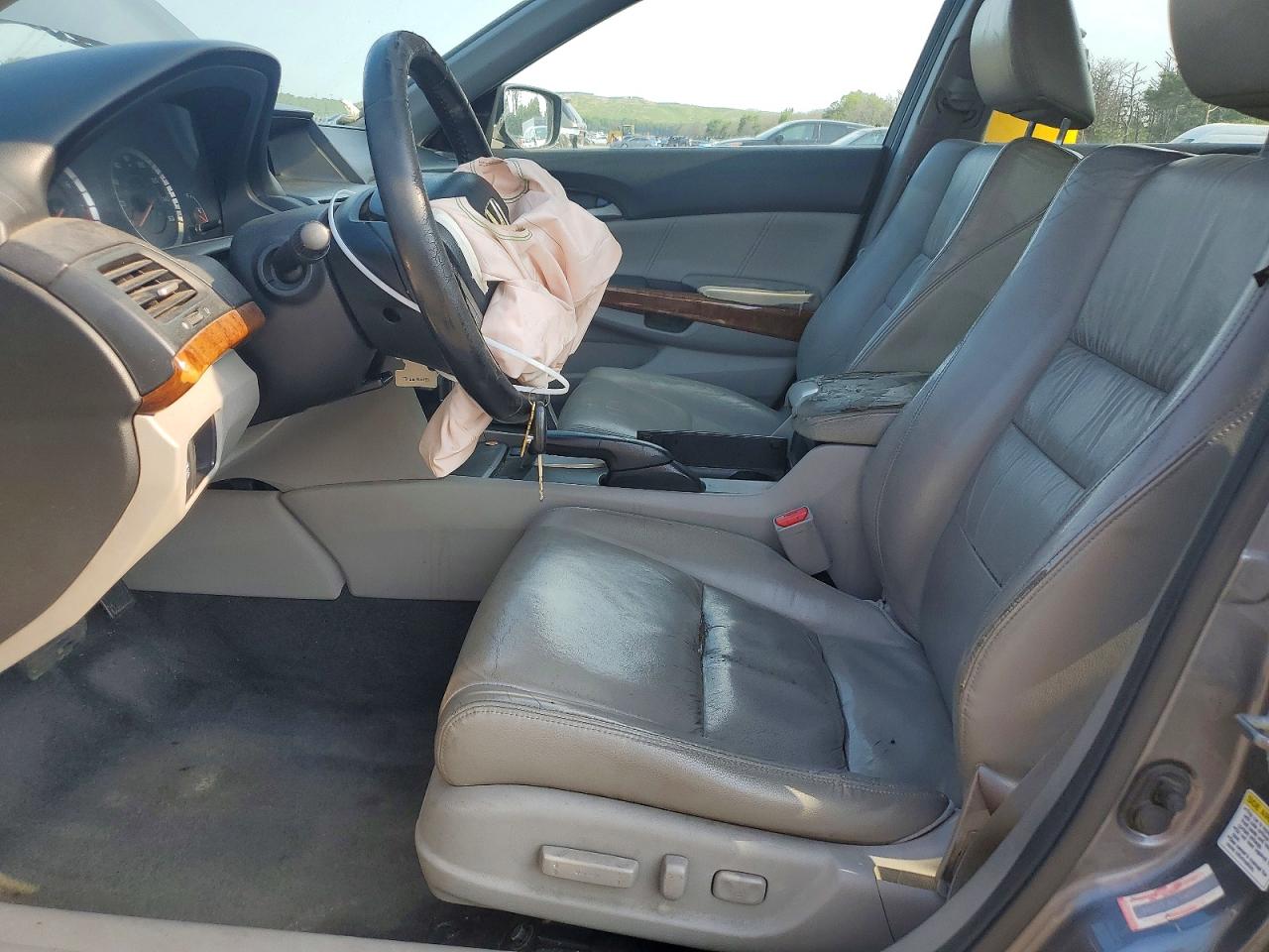 2011 Honda Accord Exl Gray vin: 1HGCP2F86BA054628