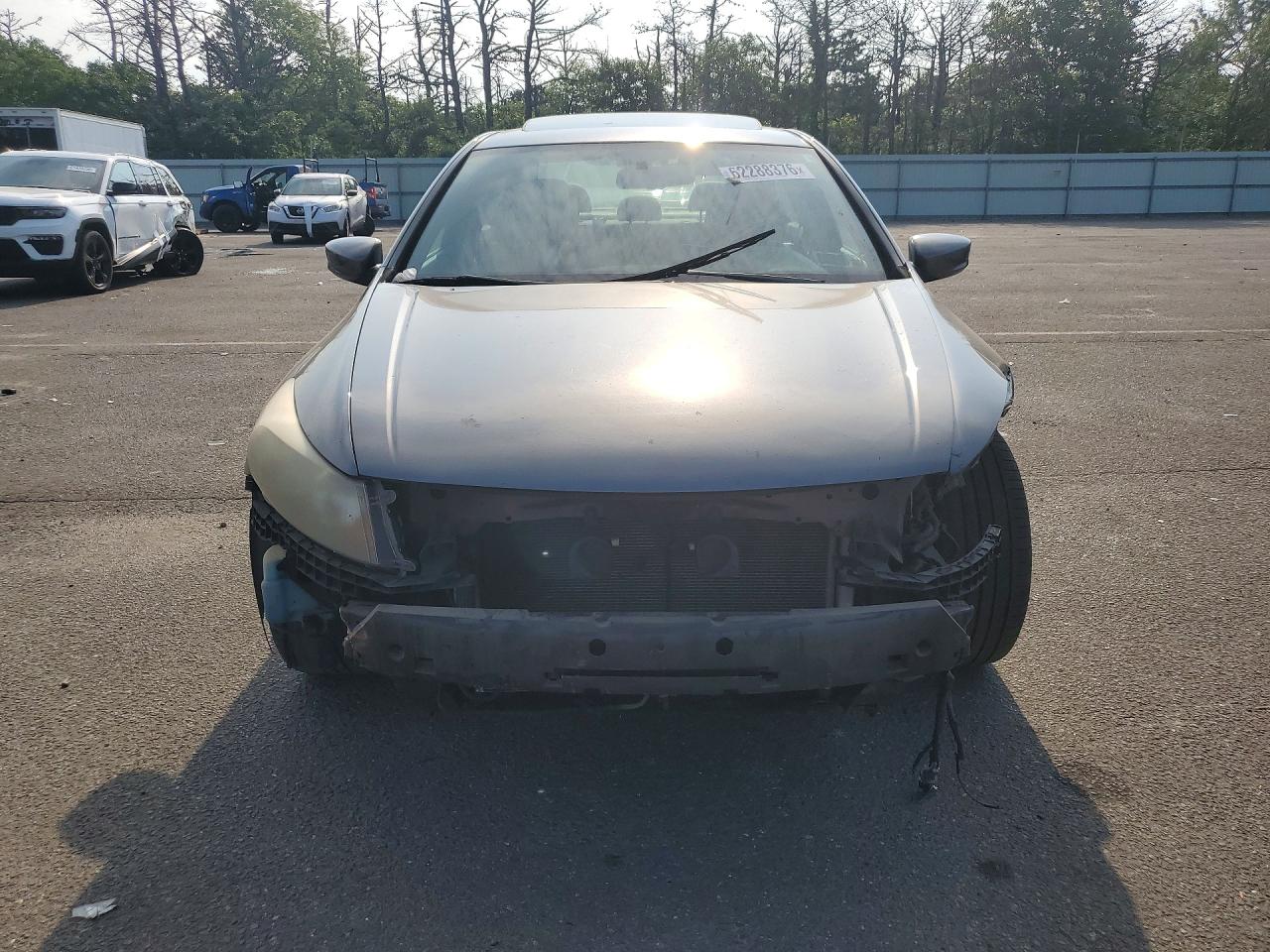2011 Honda Accord Exl Gray vin: 1HGCP2F86BA054628
