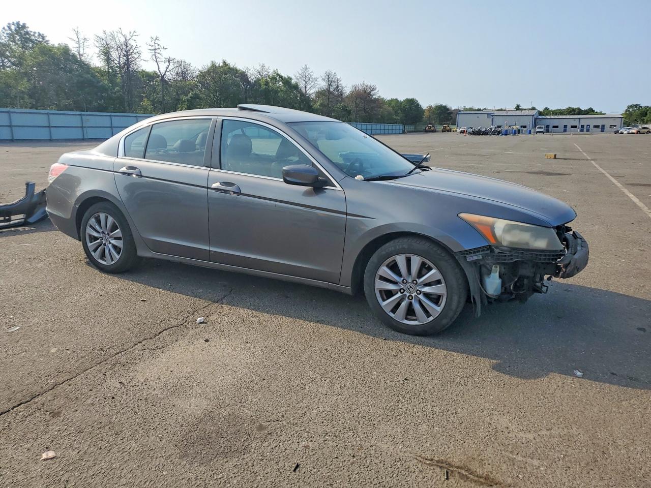 2011 Honda Accord Exl Gray vin: 1HGCP2F86BA054628