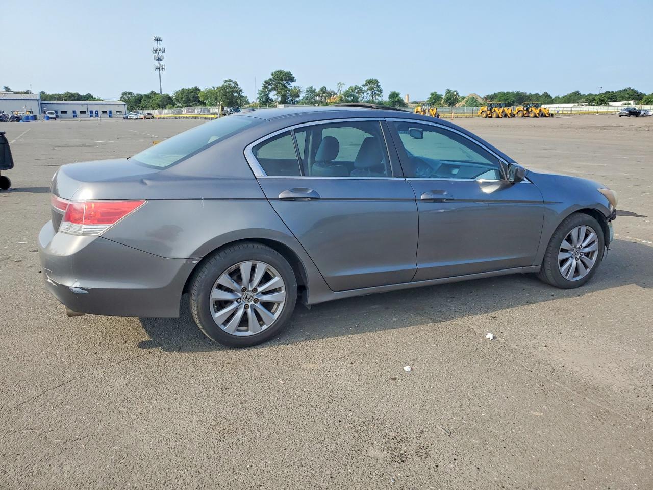 2011 Honda Accord Exl Gray vin: 1HGCP2F86BA054628
