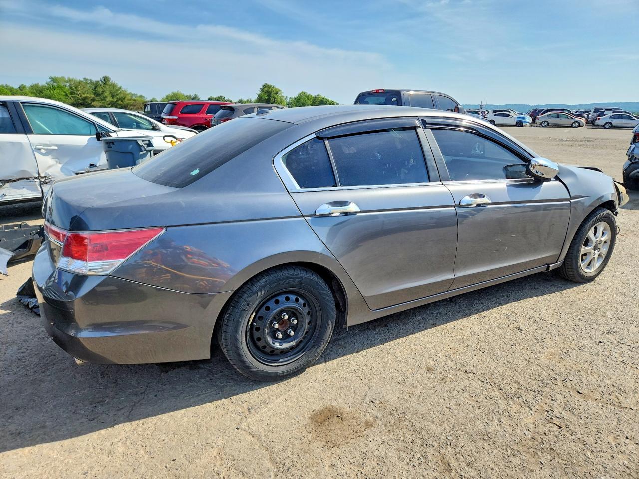 2011 Honda Accord Exl Серебряный vin: 1HGCP2F86BA058484