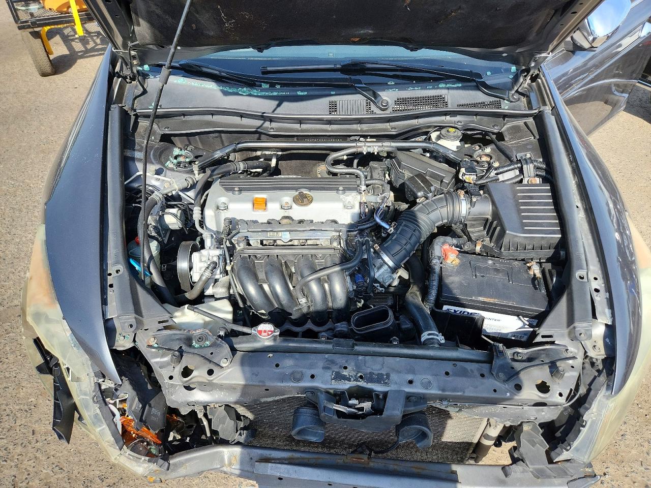 2011 Honda Accord Exl Серебряный vin: 1HGCP2F86BA058484