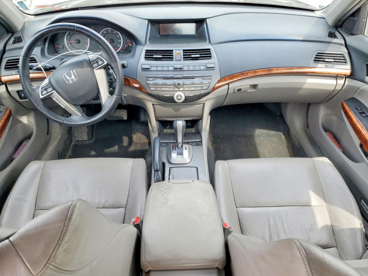 2011 Honda Accord Exl Gray vin: 1HGCP2F86BA070960