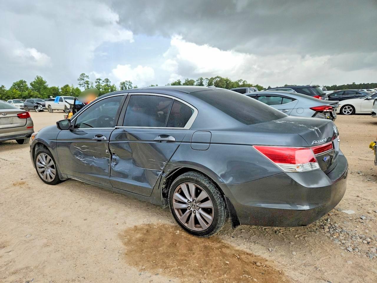 2011 Honda Accord Exl Black vin: 1HGCP2F86BA079075