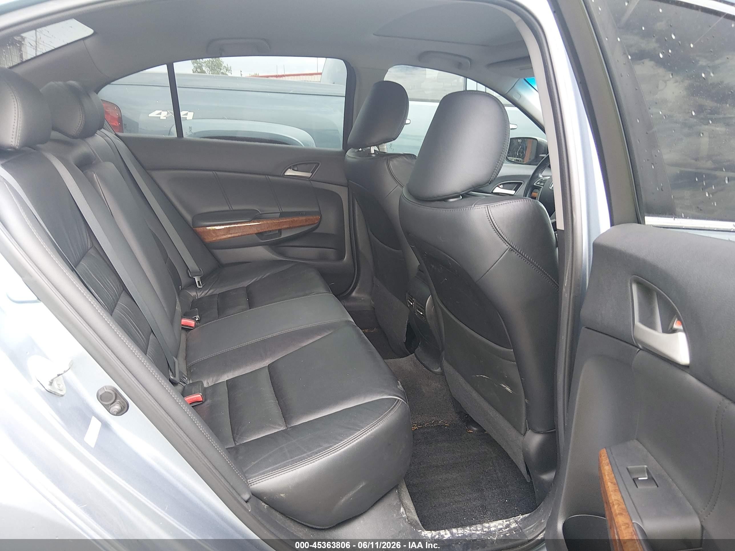 2011 Honda Accord 2.4 Ex-l Light Blue vin: 1HGCP2F86BA097625