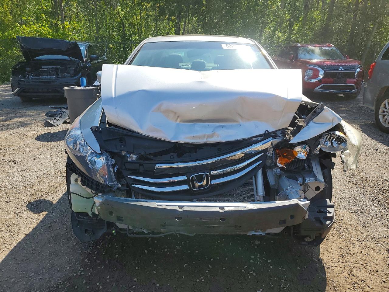 2011 Honda Accord Exl Silver vin: 1HGCP2F86BA802004