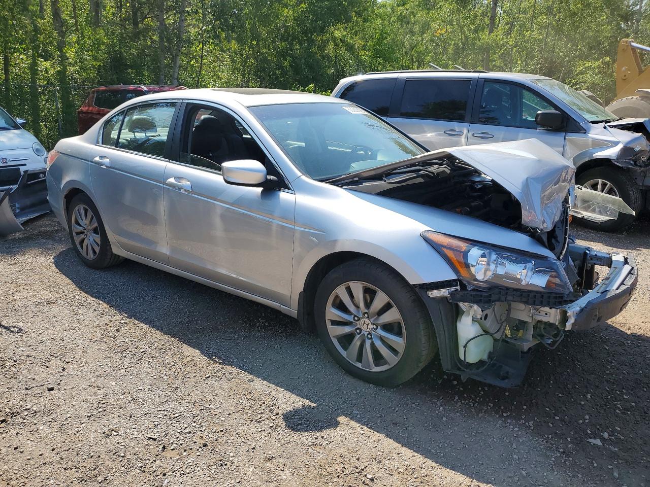 2011 Honda Accord Exl Silver vin: 1HGCP2F86BA802004