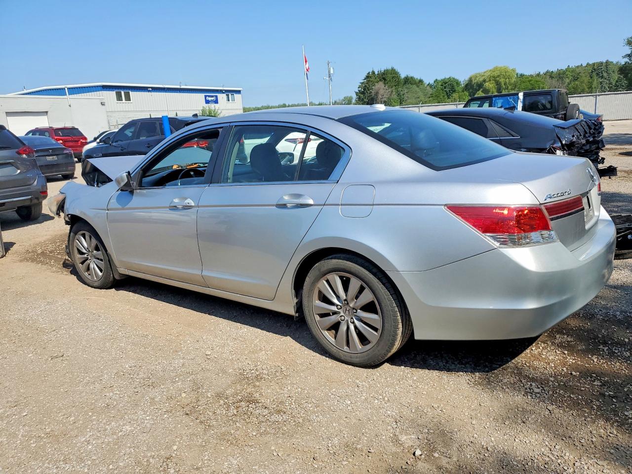 2011 Honda Accord Exl Silver vin: 1HGCP2F86BA802004
