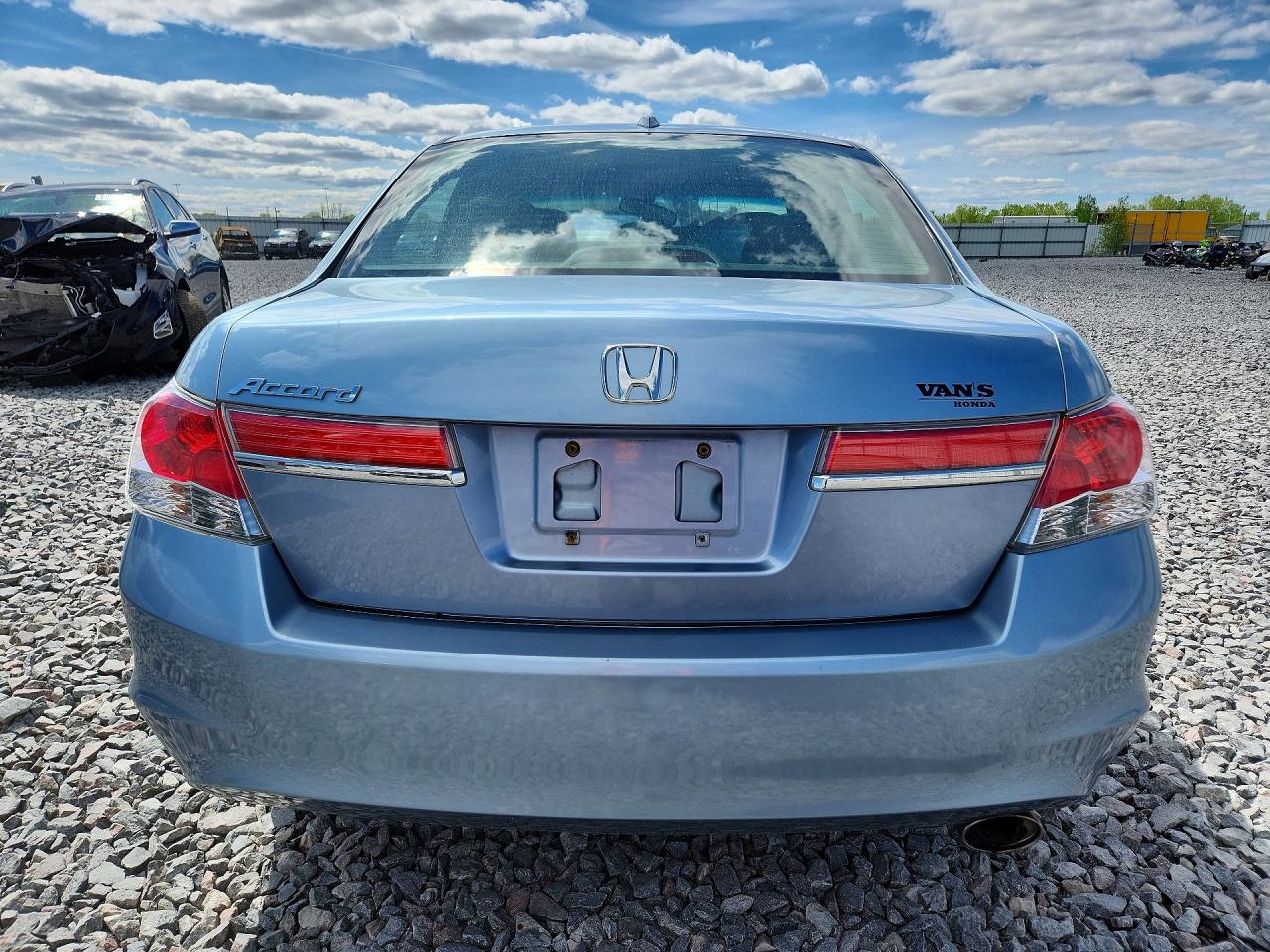 2012 Honda Accord Exl Blue vin: 1HGCP2F86CA033943