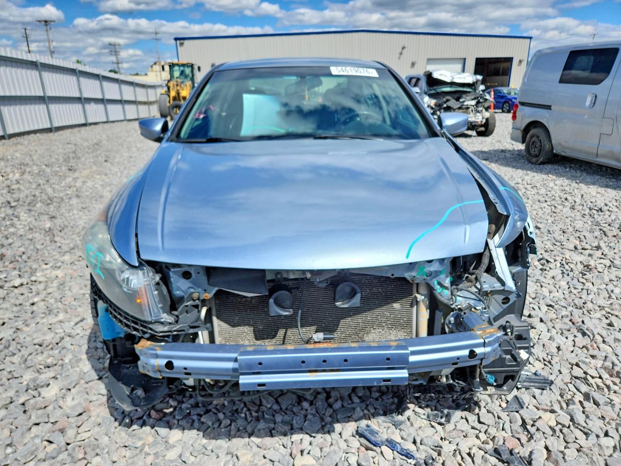 2012 Honda Accord Exl Blue vin: 1HGCP2F86CA033943