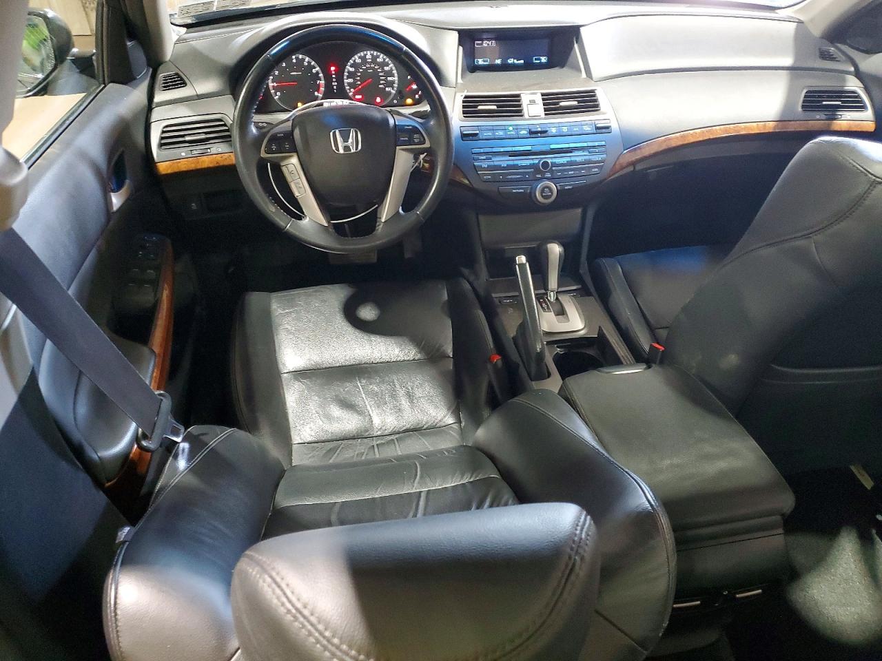2012 Honda Accord Exl Black vin: 1HGCP2F86CA052556