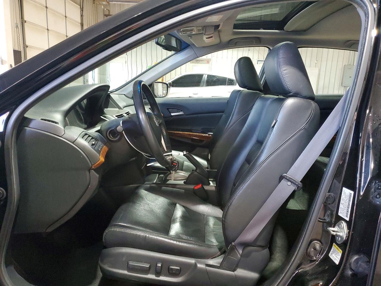 2012 Honda Accord Exl Black vin: 1HGCP2F86CA052556