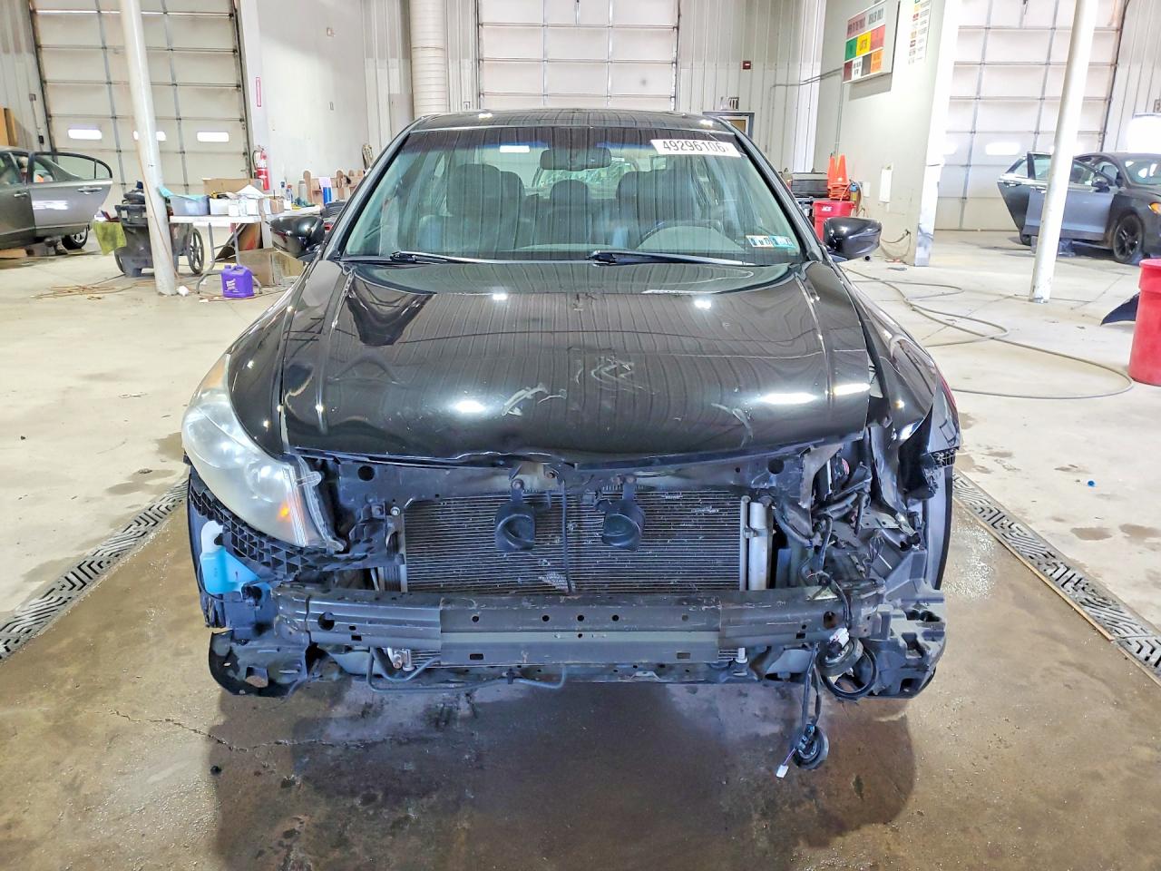 2012 Honda Accord Exl Black vin: 1HGCP2F86CA052556