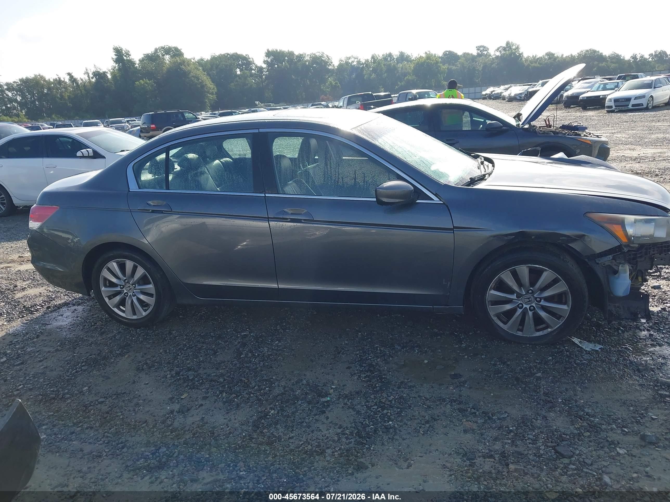 2012 Honda Accord 2.4 Ex-l Серый vin: 1HGCP2F86CA067154