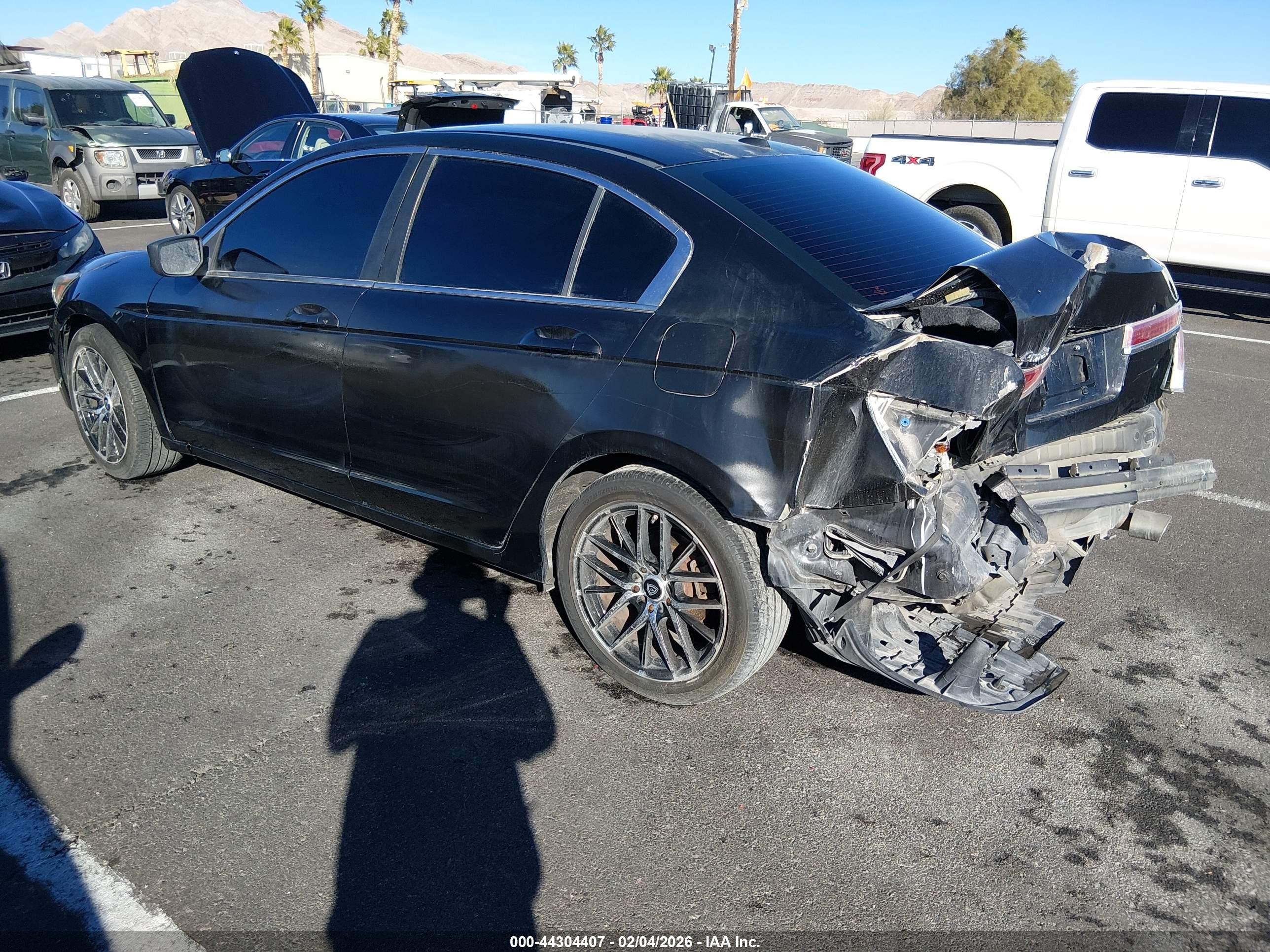 2012 Honda Accord 2.4 Ex-l Black vin: 1HGCP2F86CA070216