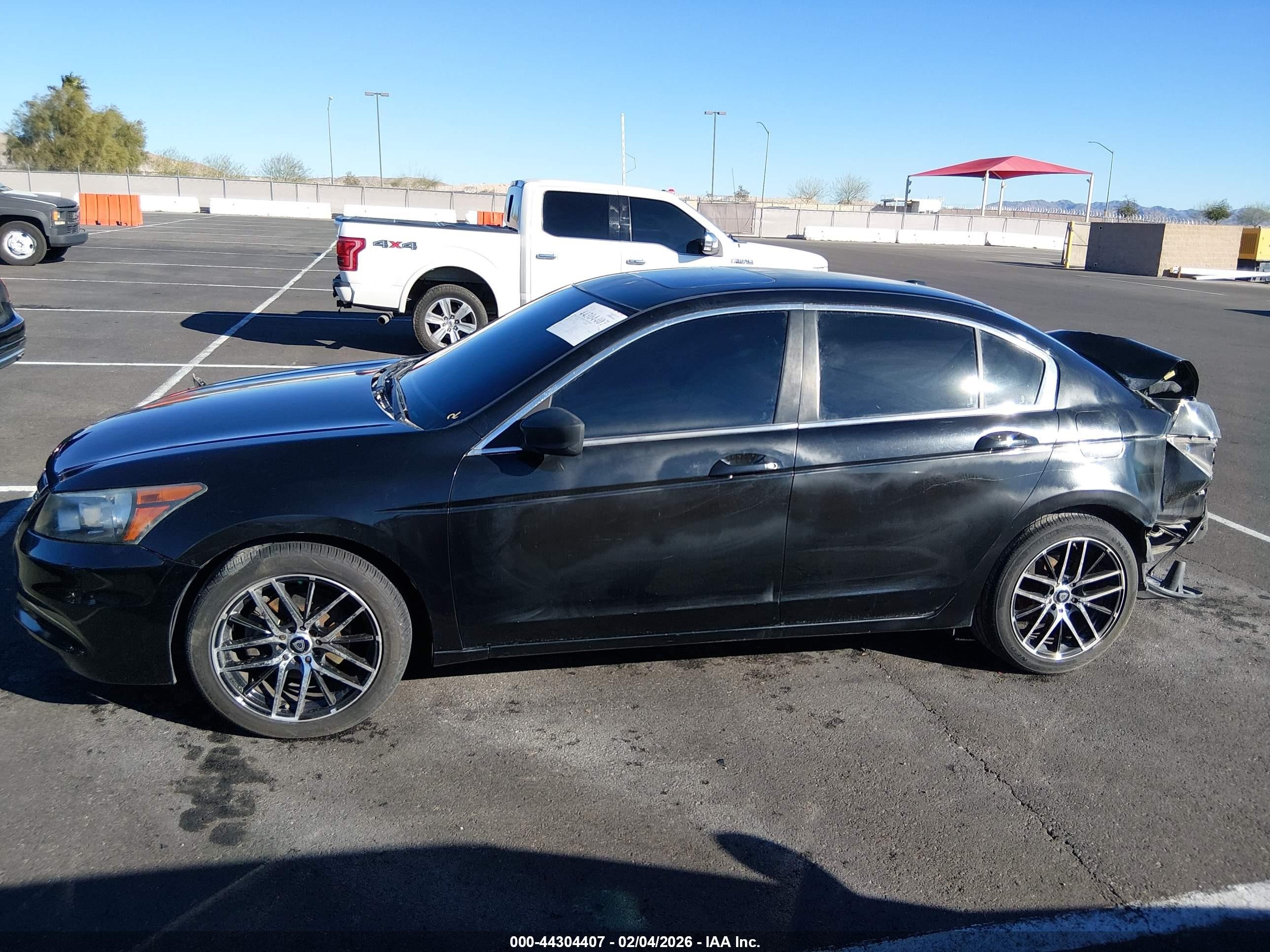 2012 Honda Accord 2.4 Ex-l Black vin: 1HGCP2F86CA070216