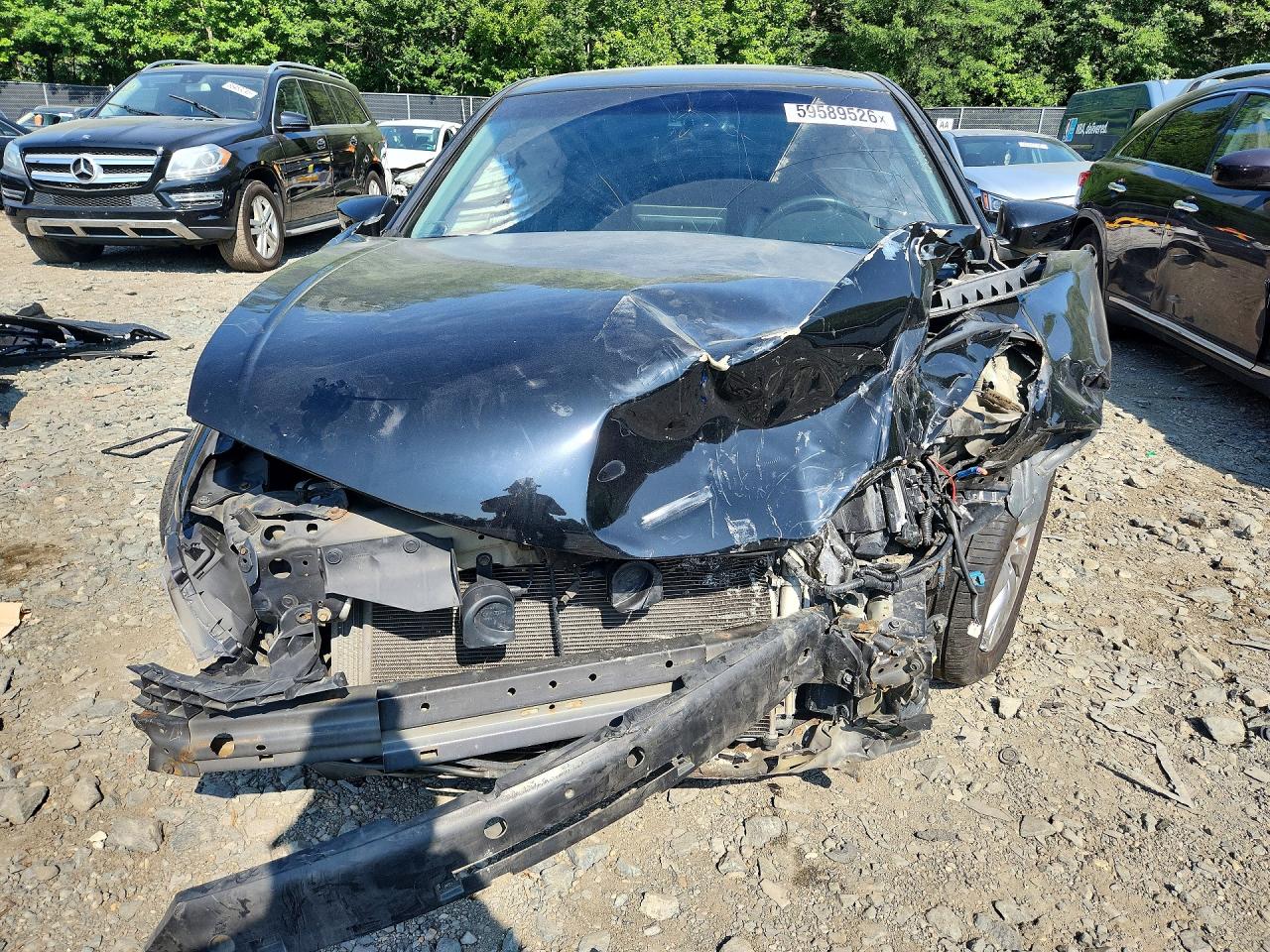 2012 Honda Accord Exl Black vin: 1HGCP2F86CA100718