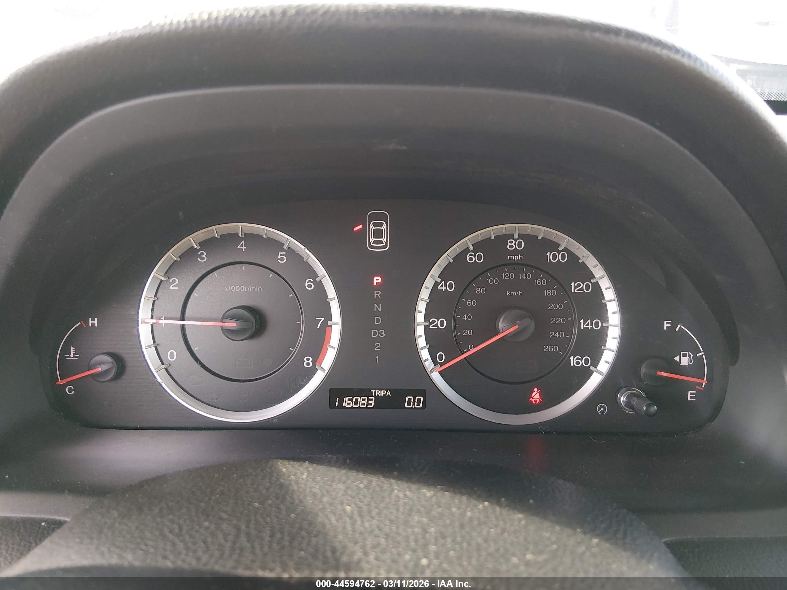 2012 Honda Accord 2.4 Ex-l Brown vin: 1HGCP2F86CA130771