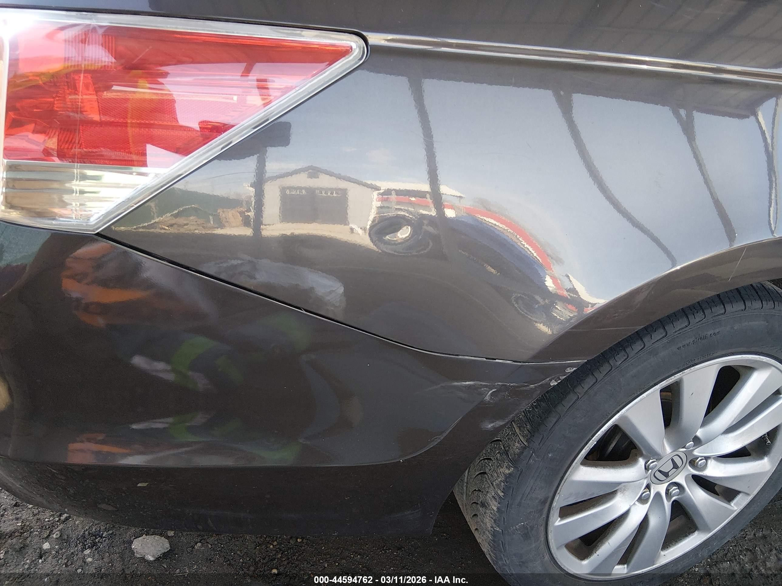 2012 Honda Accord 2.4 Ex-l Brown vin: 1HGCP2F86CA130771
