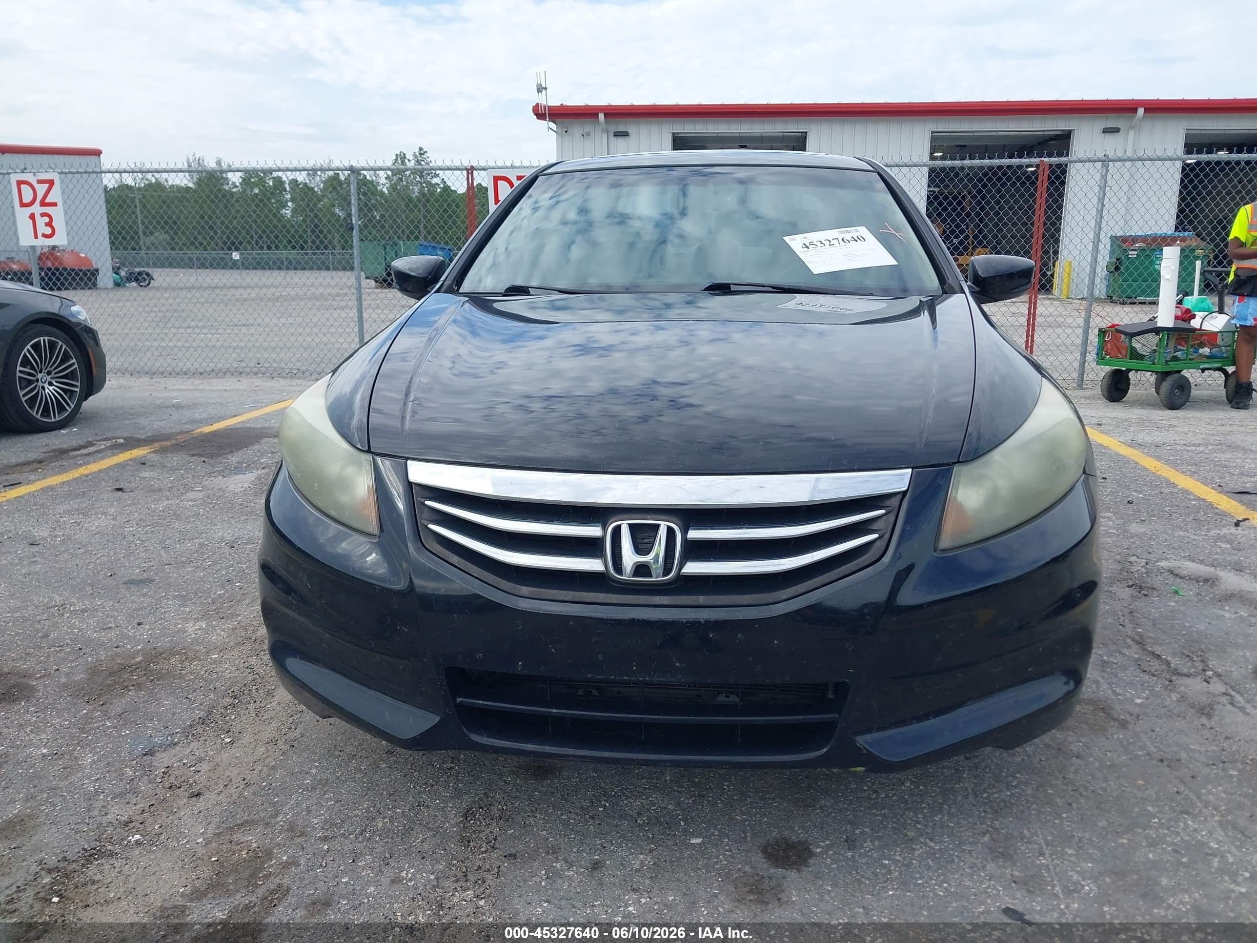 2012 Honda Accord 2.4 Ex-l Черный vin: 1HGCP2F86CA172325