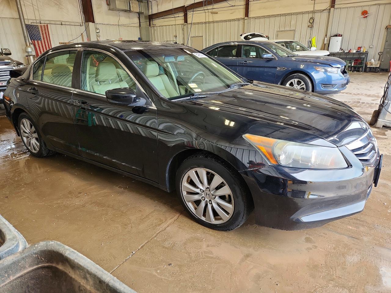 2012 Honda Accord Exl Black vin: 1HGCP2F86CA175662