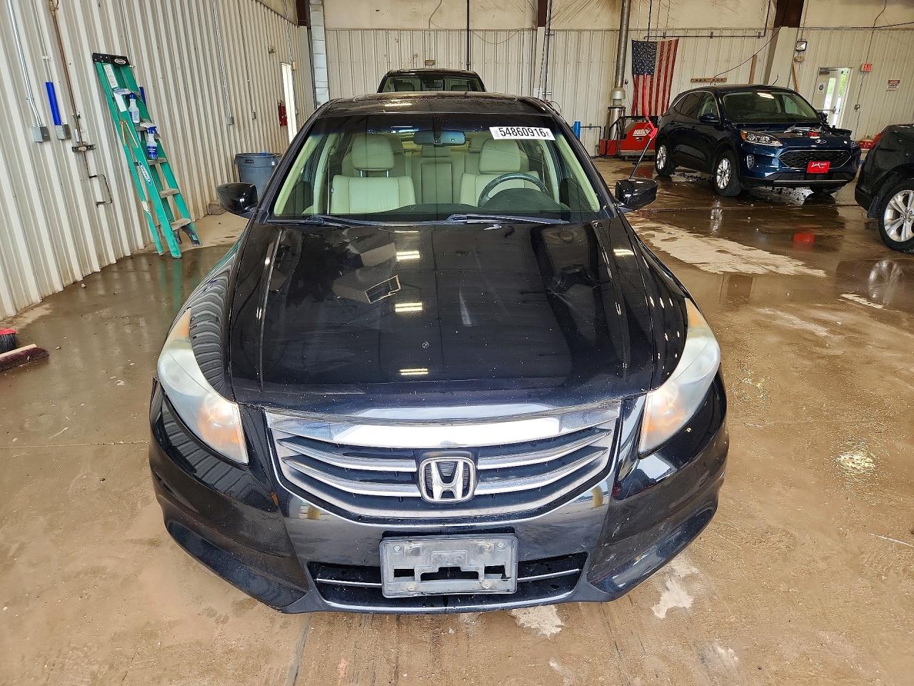 2012 Honda Accord Exl Black vin: 1HGCP2F86CA175662