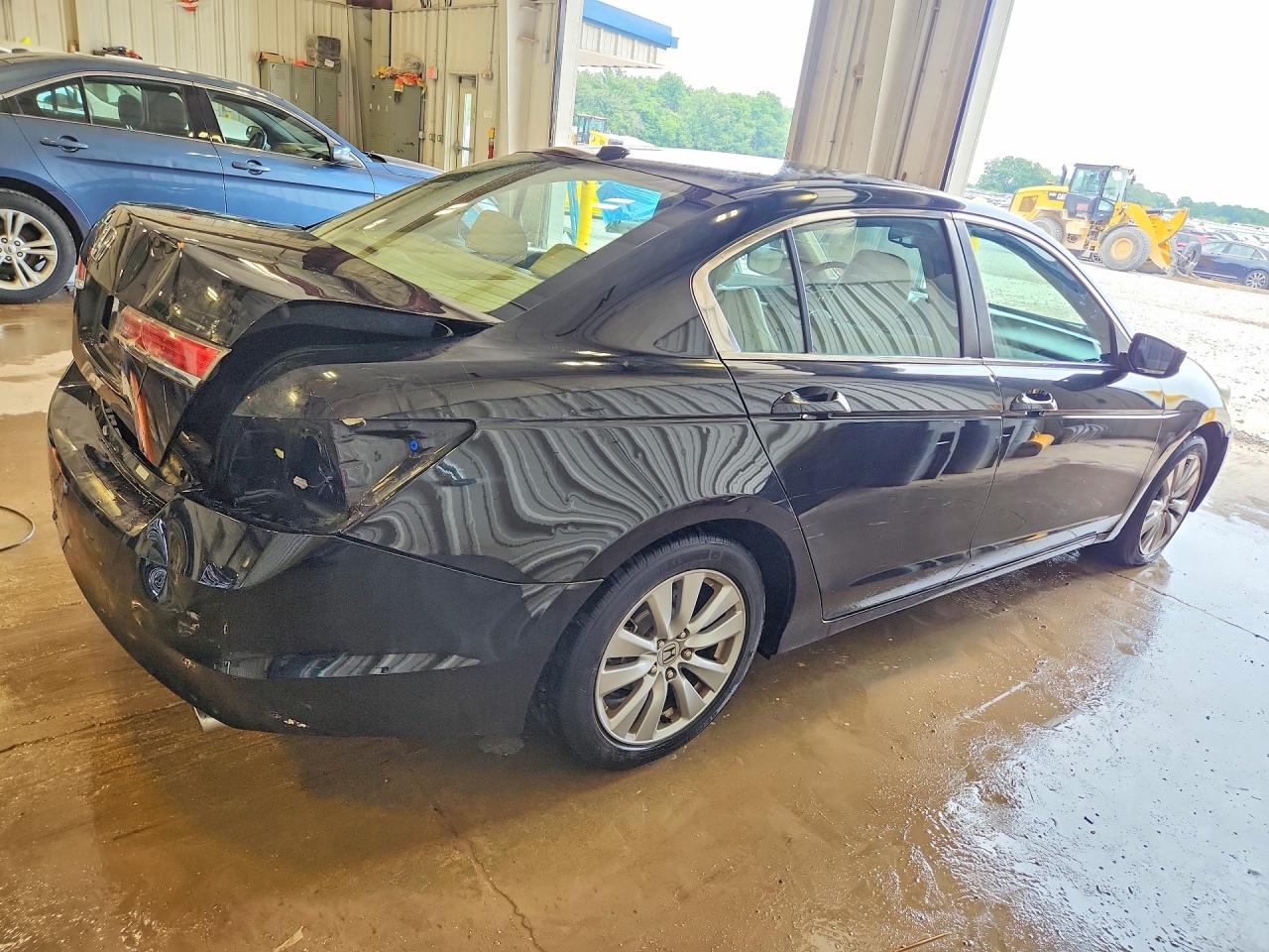 2012 Honda Accord Exl Black vin: 1HGCP2F86CA175662