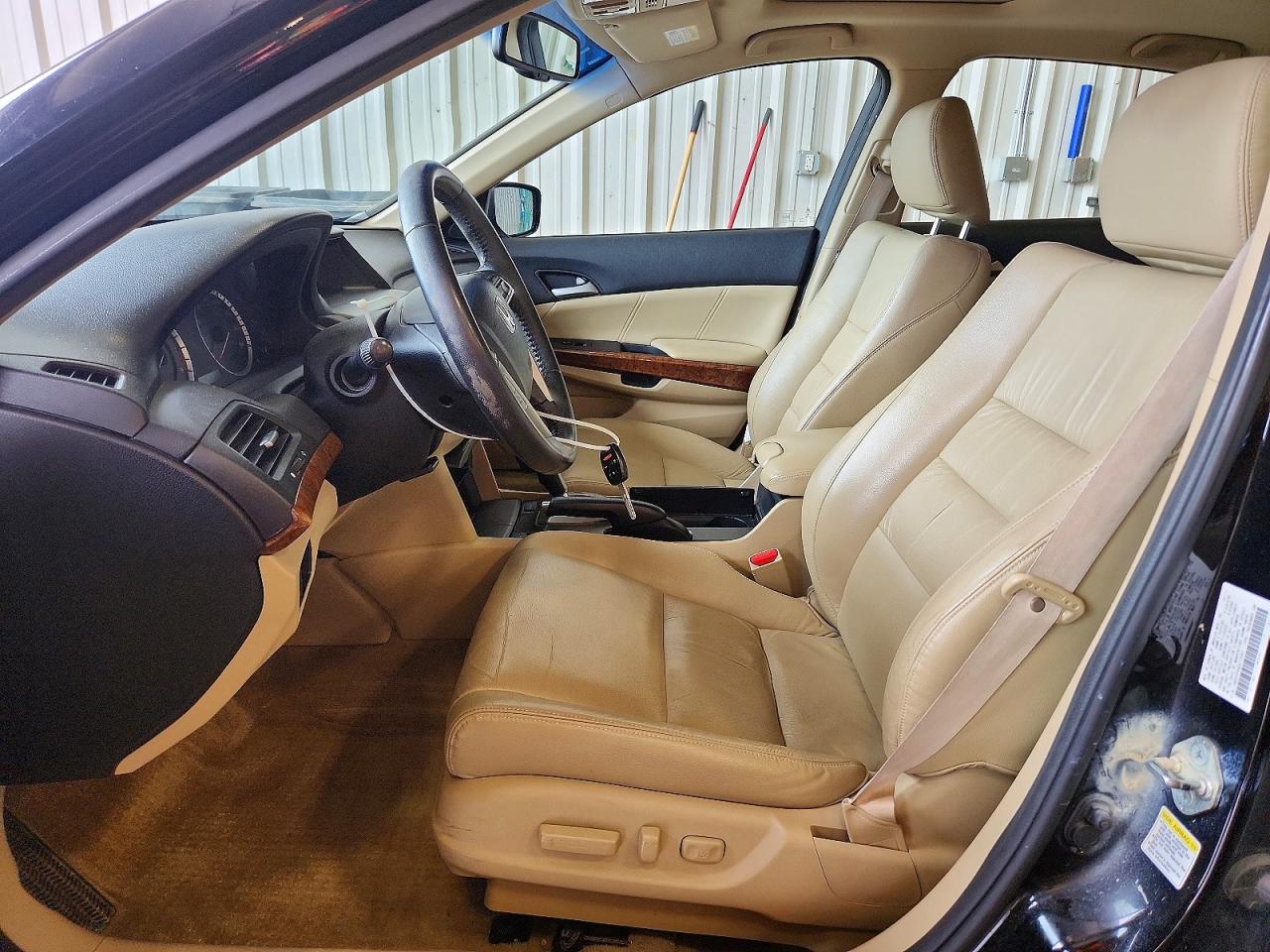 2012 Honda Accord Exl Black vin: 1HGCP2F86CA175662
