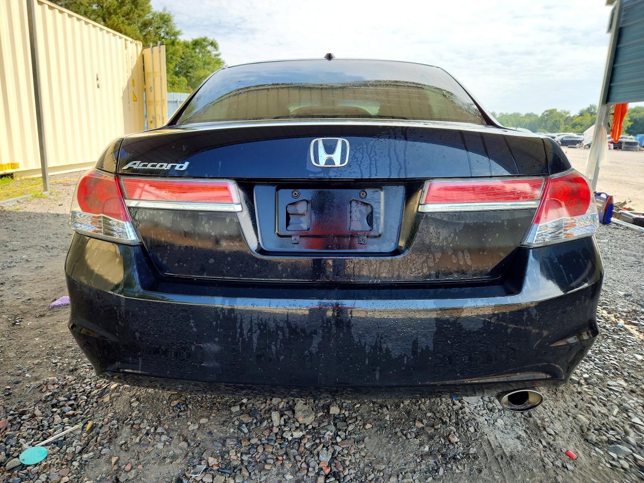 2012 Honda Accord Exl Black vin: 1HGCP2F86CA206487