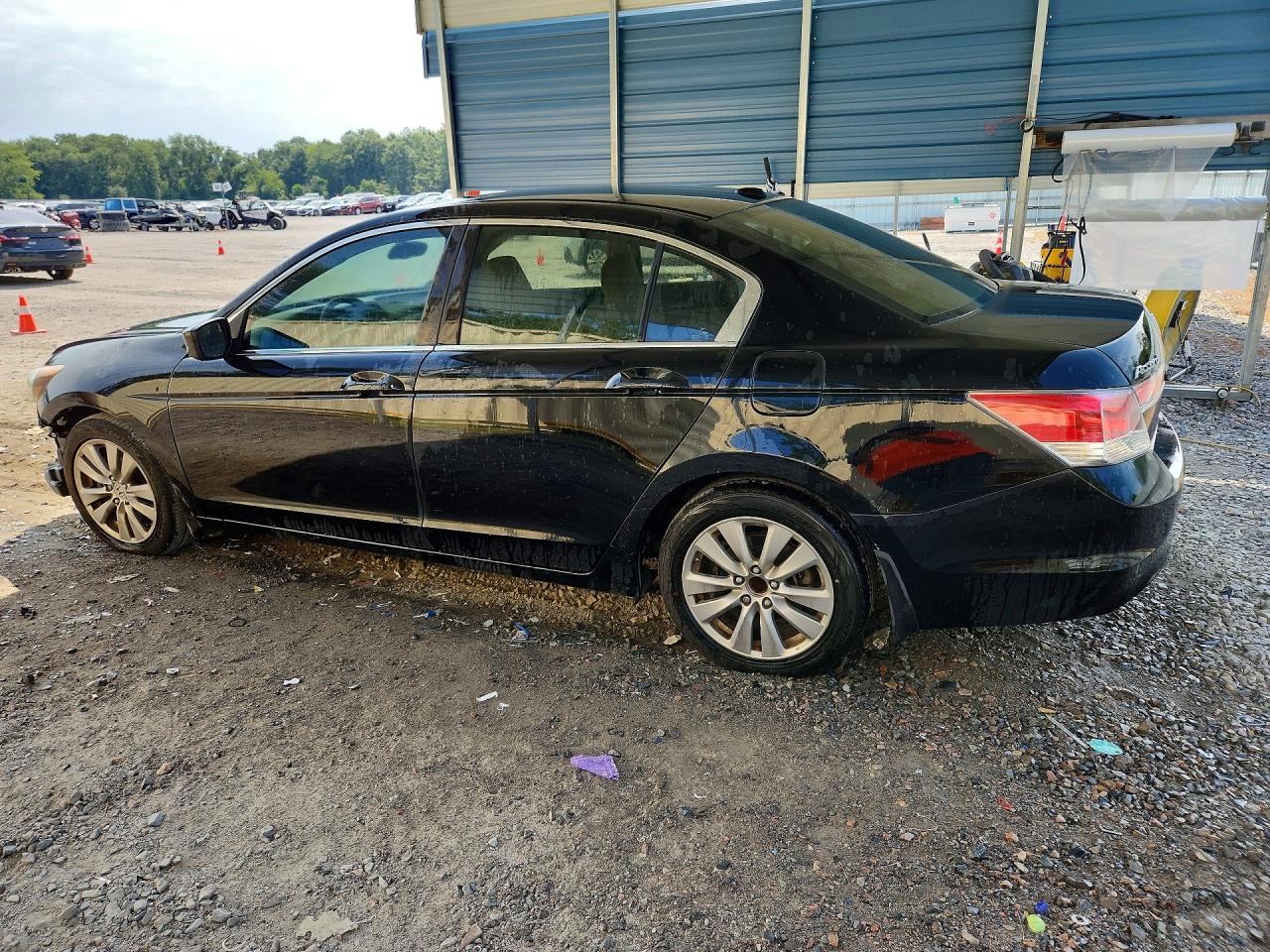 2012 Honda Accord Exl Black vin: 1HGCP2F86CA206487