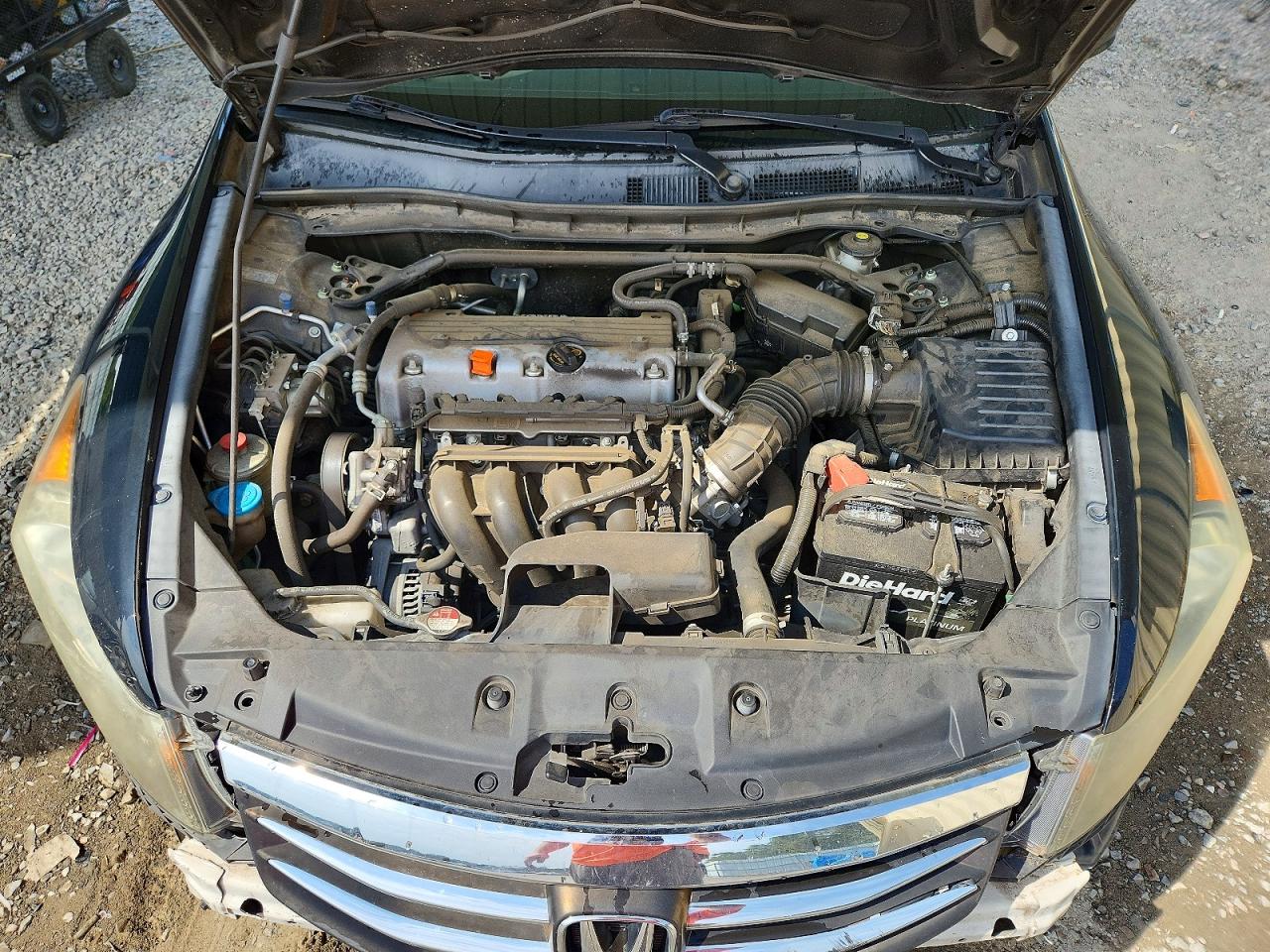2012 Honda Accord Exl Black vin: 1HGCP2F86CA206487