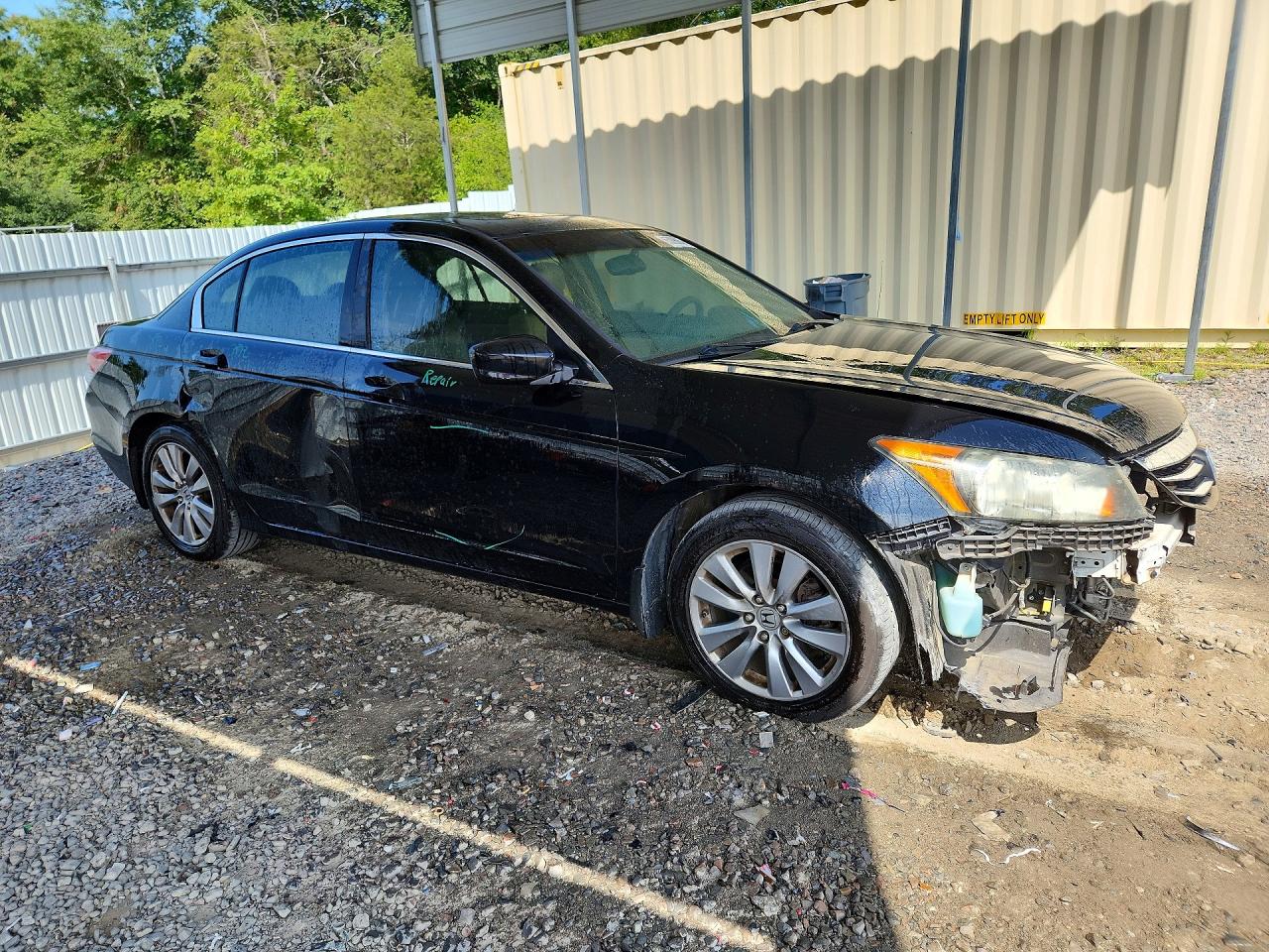 2012 Honda Accord Exl Black vin: 1HGCP2F86CA206487
