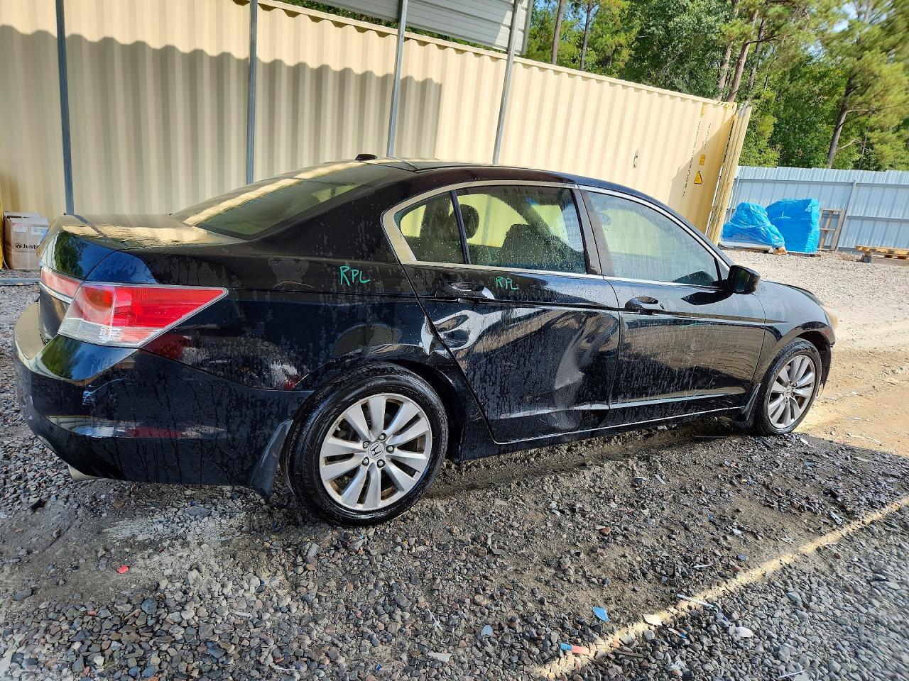 2012 Honda Accord Exl Black vin: 1HGCP2F86CA206487
