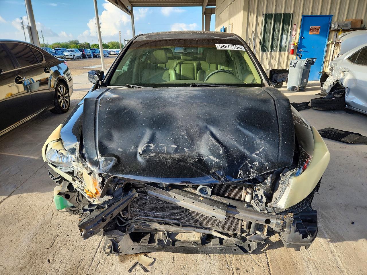 2010 Honda Accord Exl Black vin: 1HGCP2F87AA027291