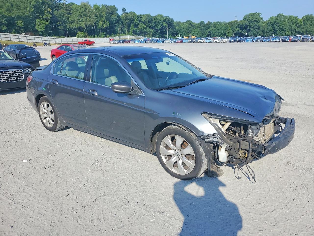 2010 Honda Accord Exl Gray vin: 1HGCP2F87AA034371