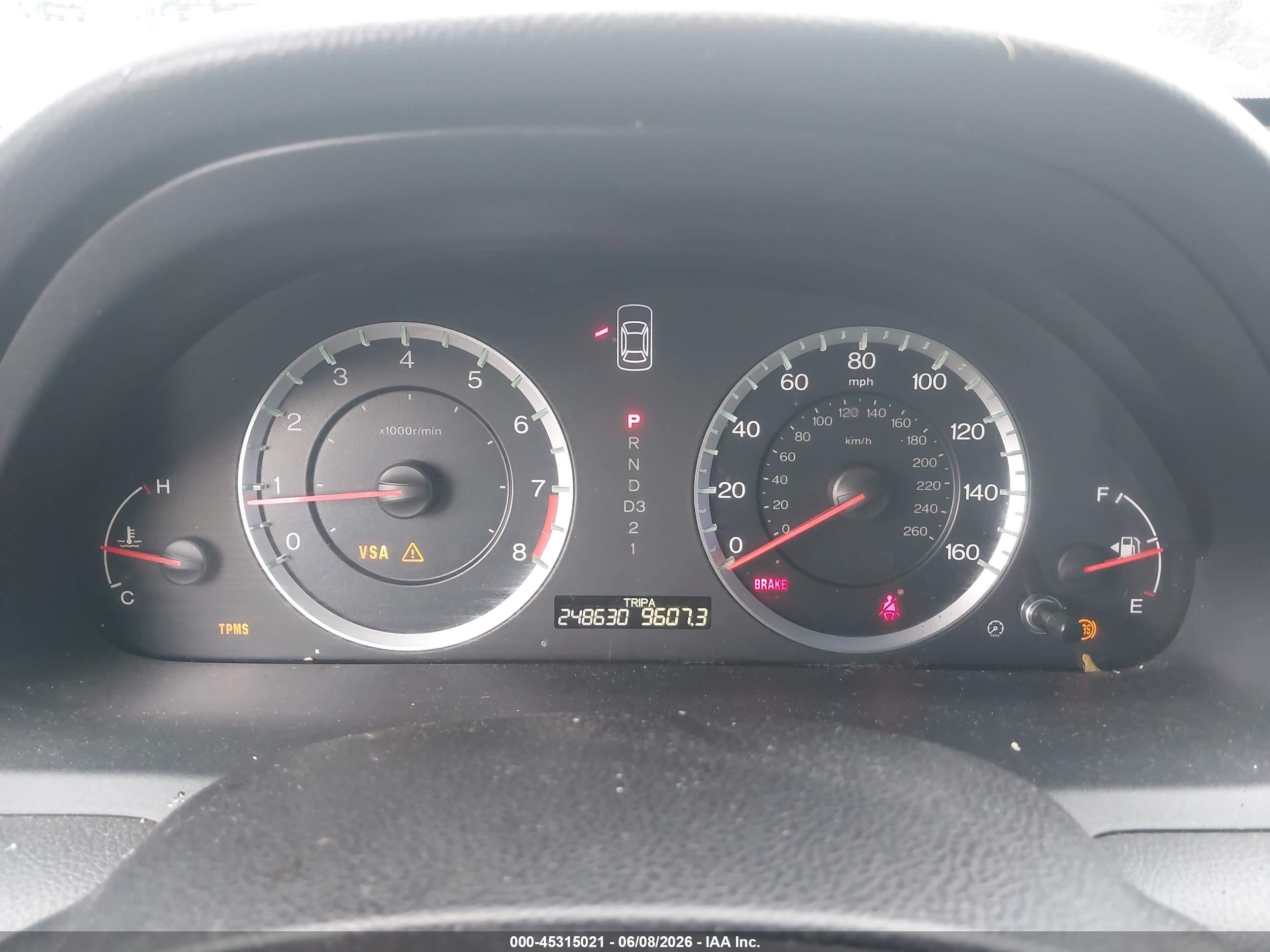 2010 Honda Accord 2.4 Ex-l Серый vin: 1HGCP2F87AA077057