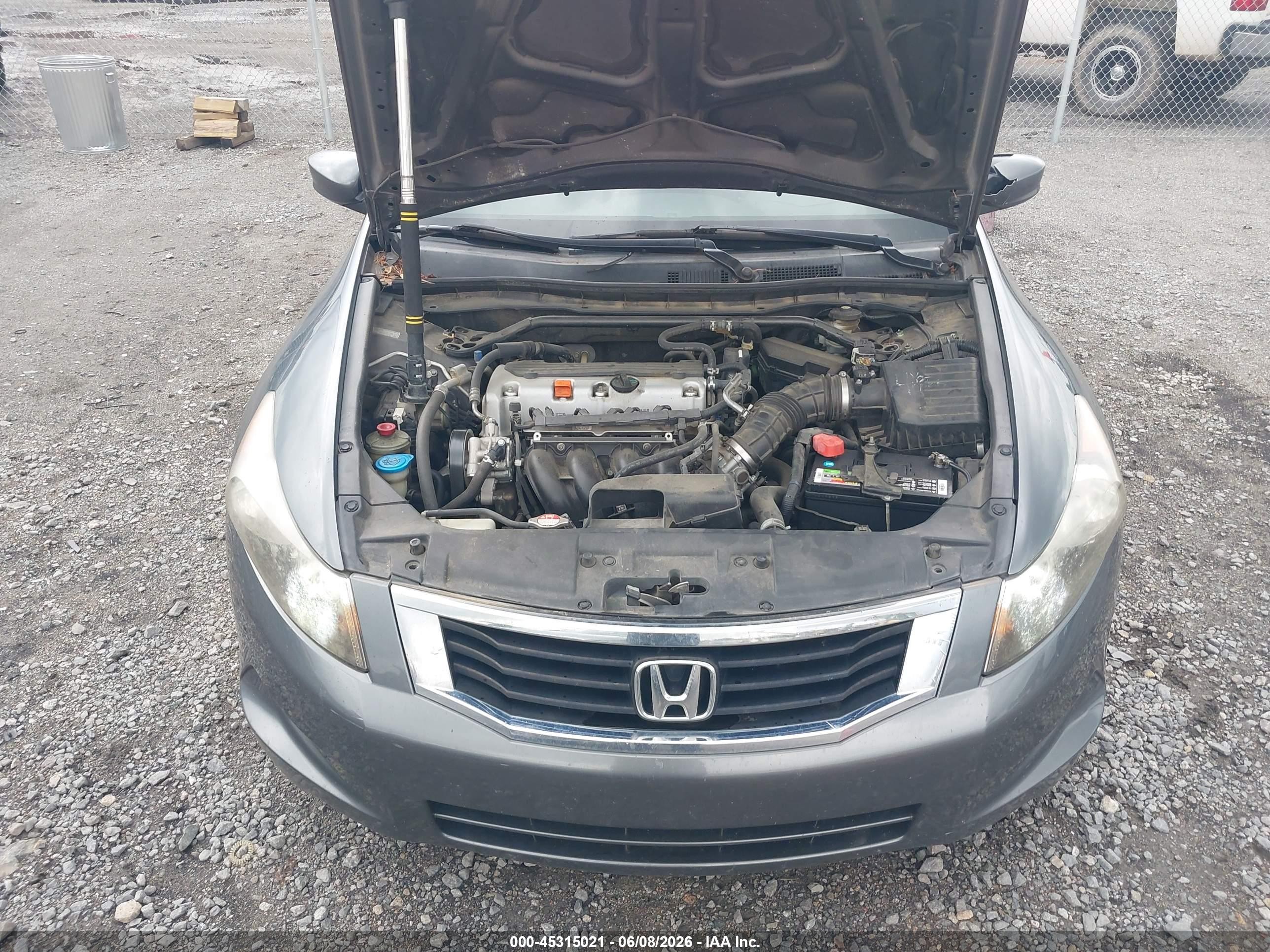 2010 Honda Accord 2.4 Ex-l Серый vin: 1HGCP2F87AA077057
