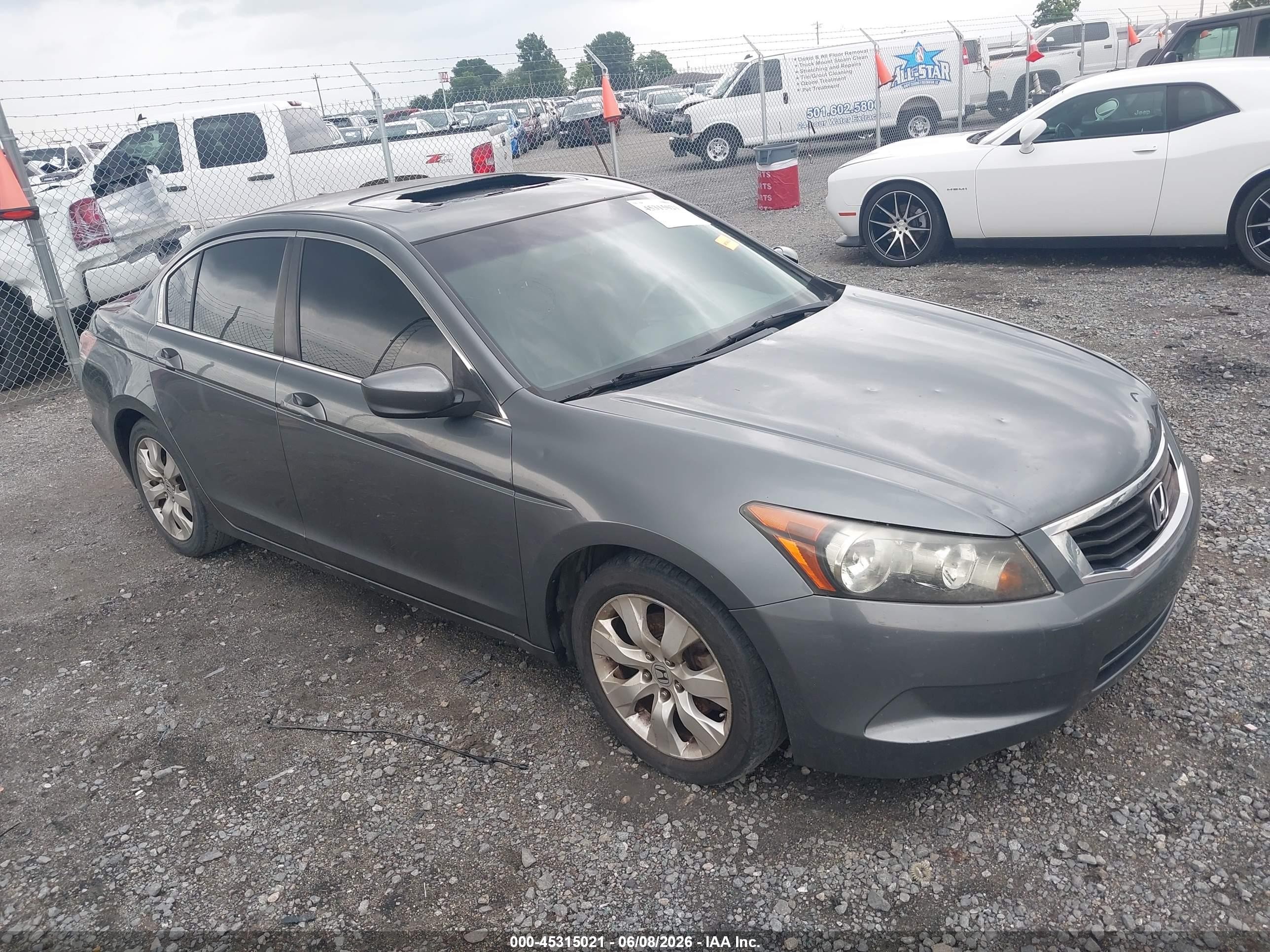 2010 Honda Accord 2.4 Ex-l Серый vin: 1HGCP2F87AA077057