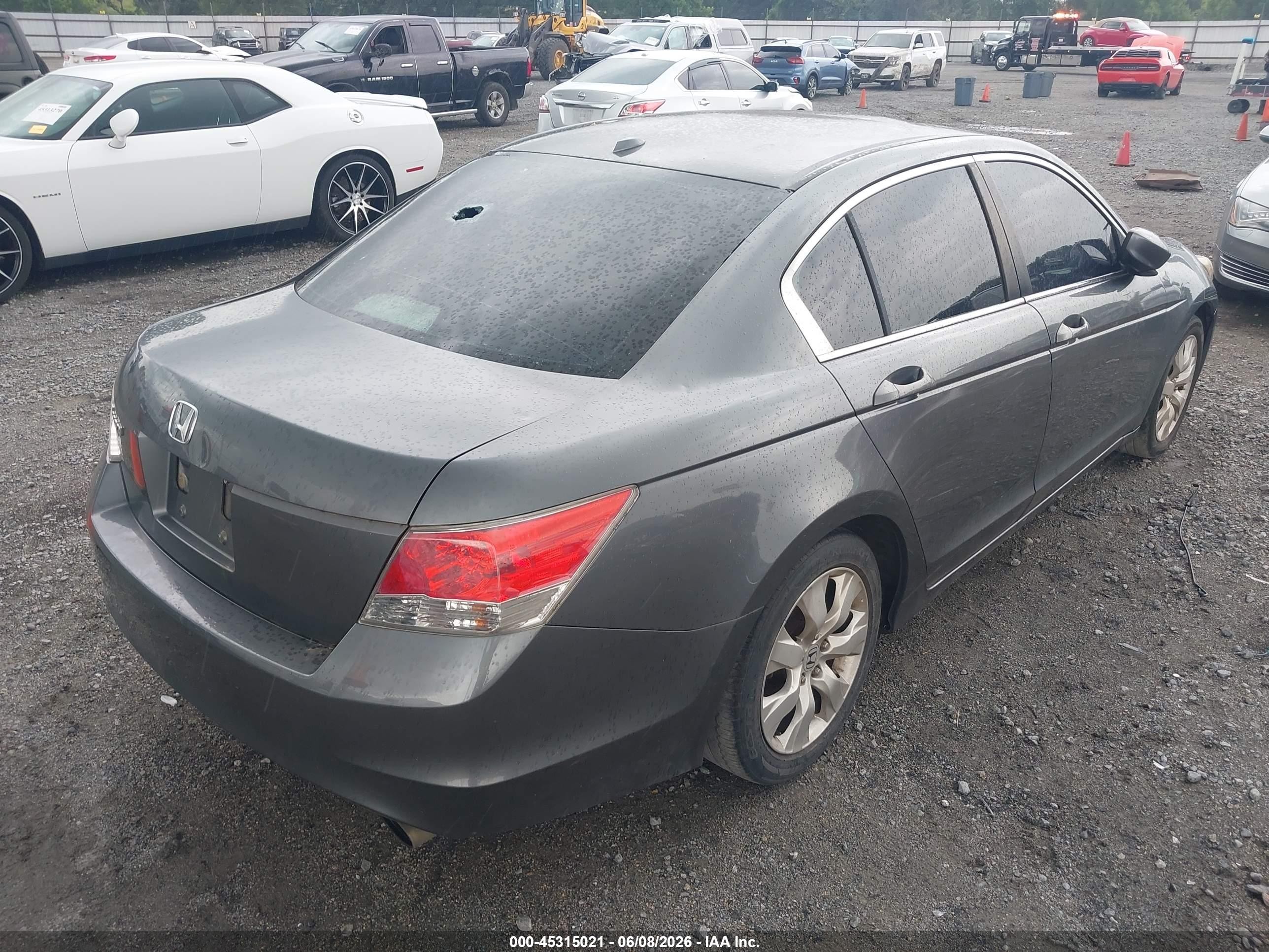 2010 Honda Accord 2.4 Ex-l Серый vin: 1HGCP2F87AA077057