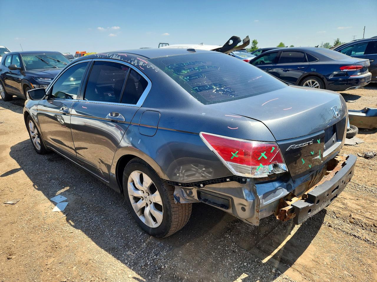 2010 Honda Accord Exl Gray vin: 1HGCP2F87AA091721