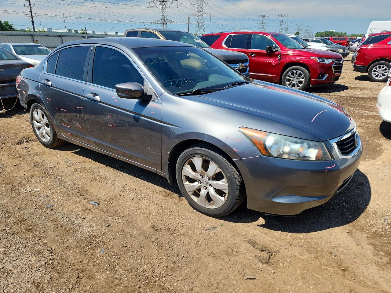 2010 Honda Accord Exl Gray vin: 1HGCP2F87AA091721