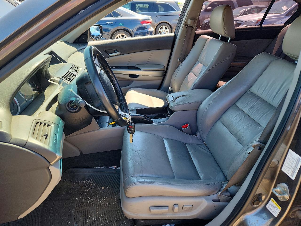 2010 Honda Accord Exl Gray vin: 1HGCP2F87AA091721