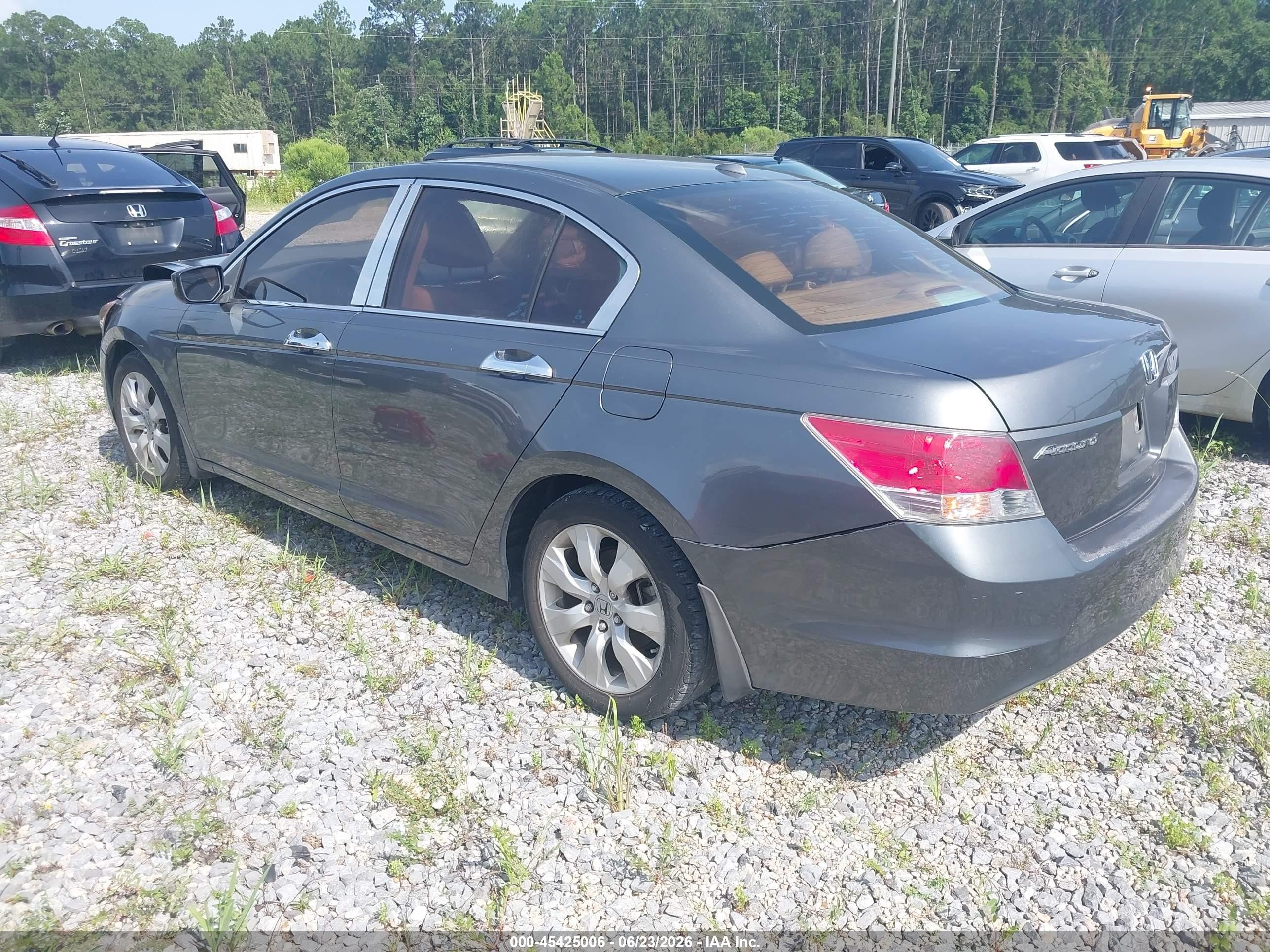 2010 Honda Accord 2.4 Ex-l Brown vin: 1HGCP2F87AA103642