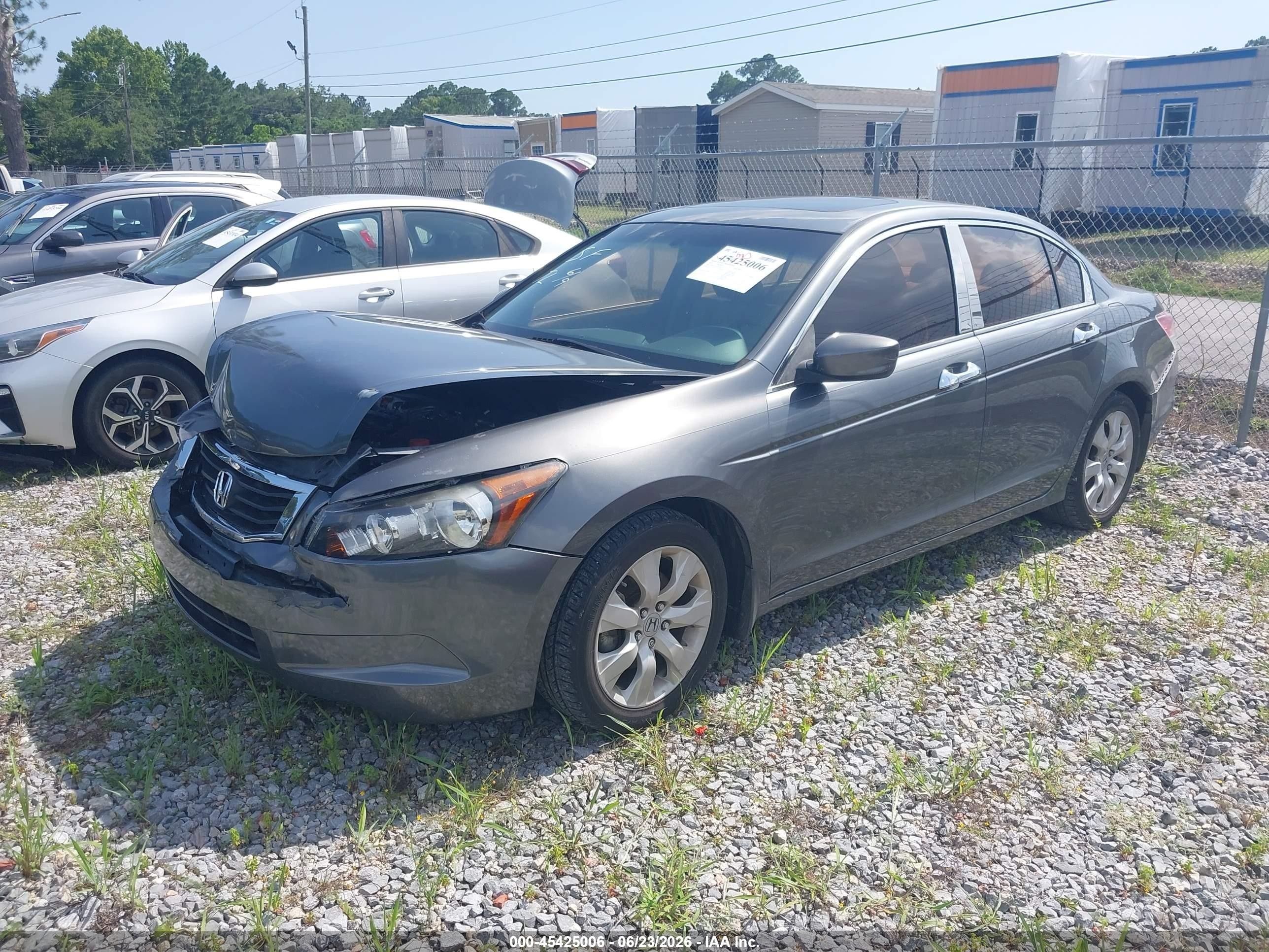 2010 Honda Accord 2.4 Ex-l Brown vin: 1HGCP2F87AA103642