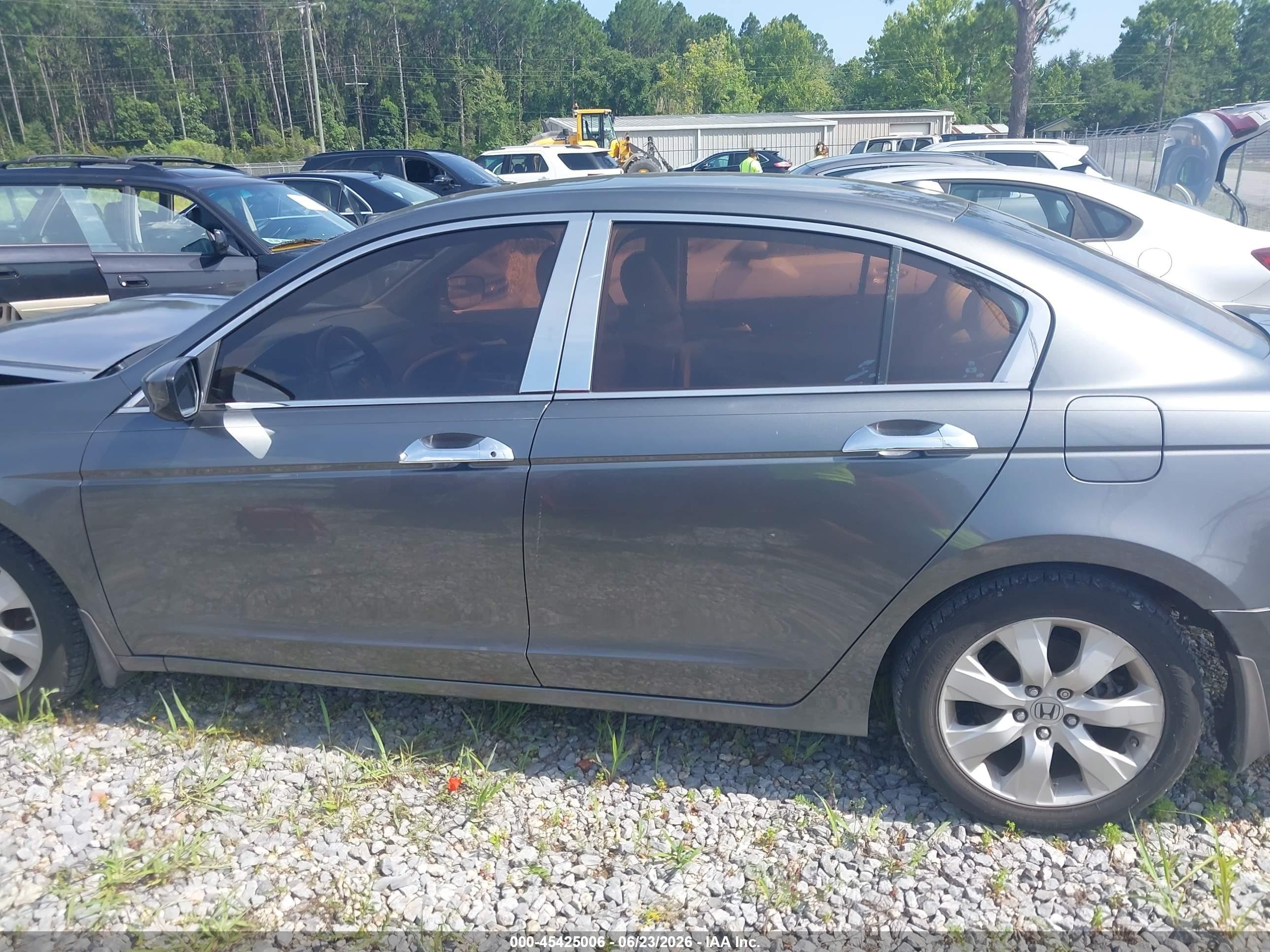 2010 Honda Accord 2.4 Ex-l Brown vin: 1HGCP2F87AA103642